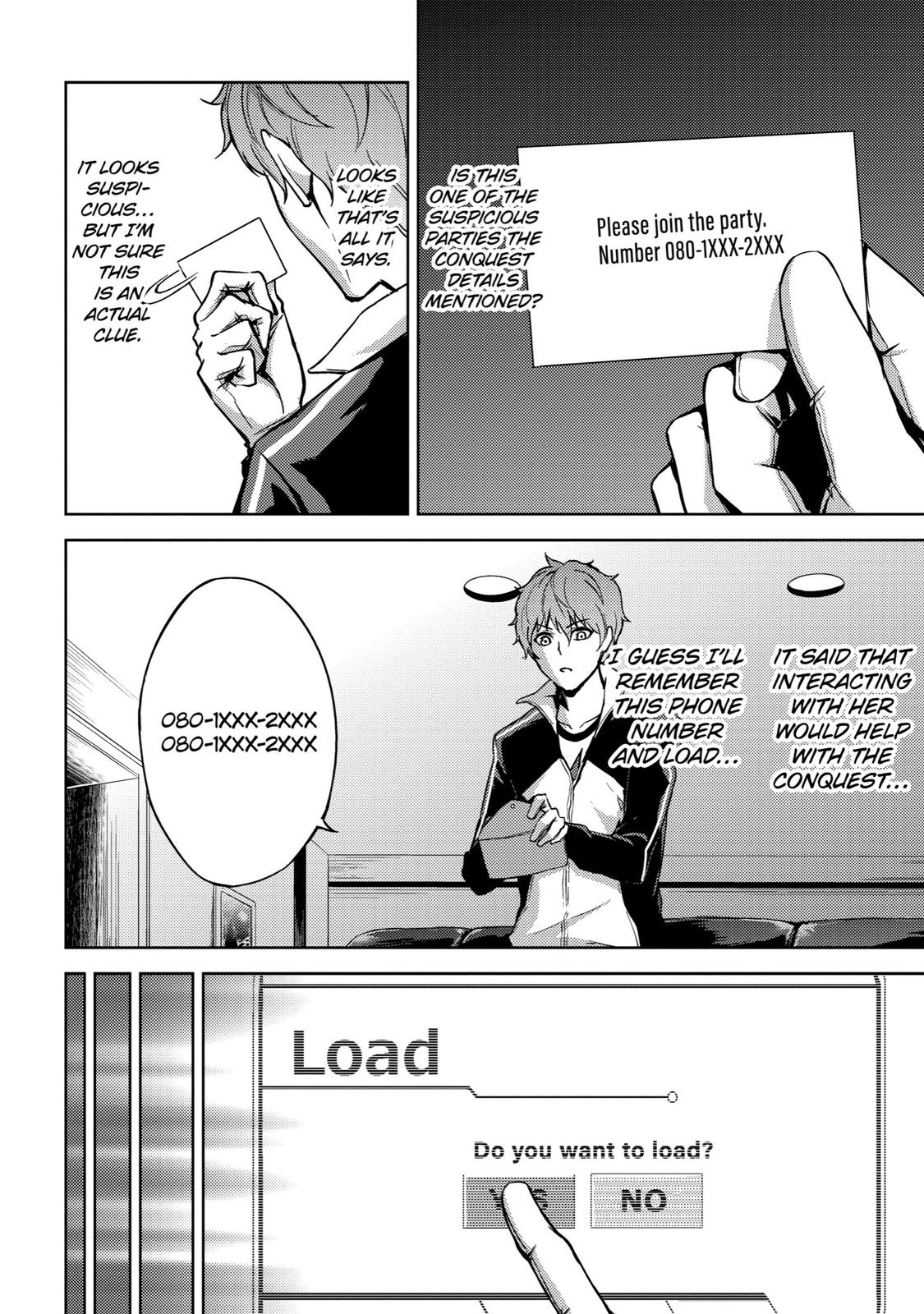 Read A Dating Sim of Life or Death Manga Online