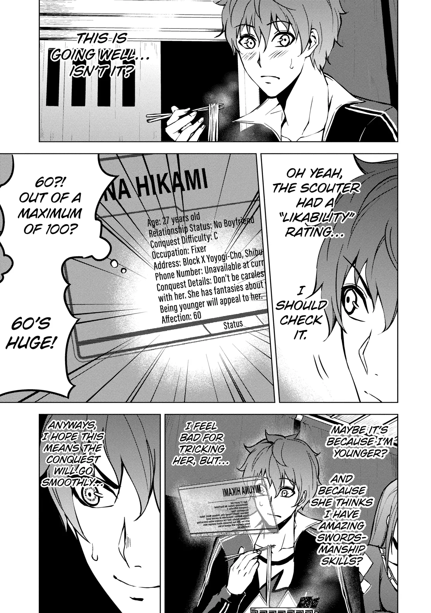 Read A Dating Sim of Life or Death Manga Online
