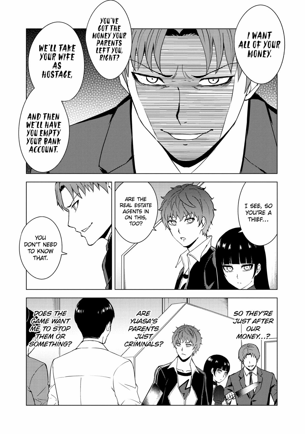 Read A Dating Sim of Life or Death Manga Online