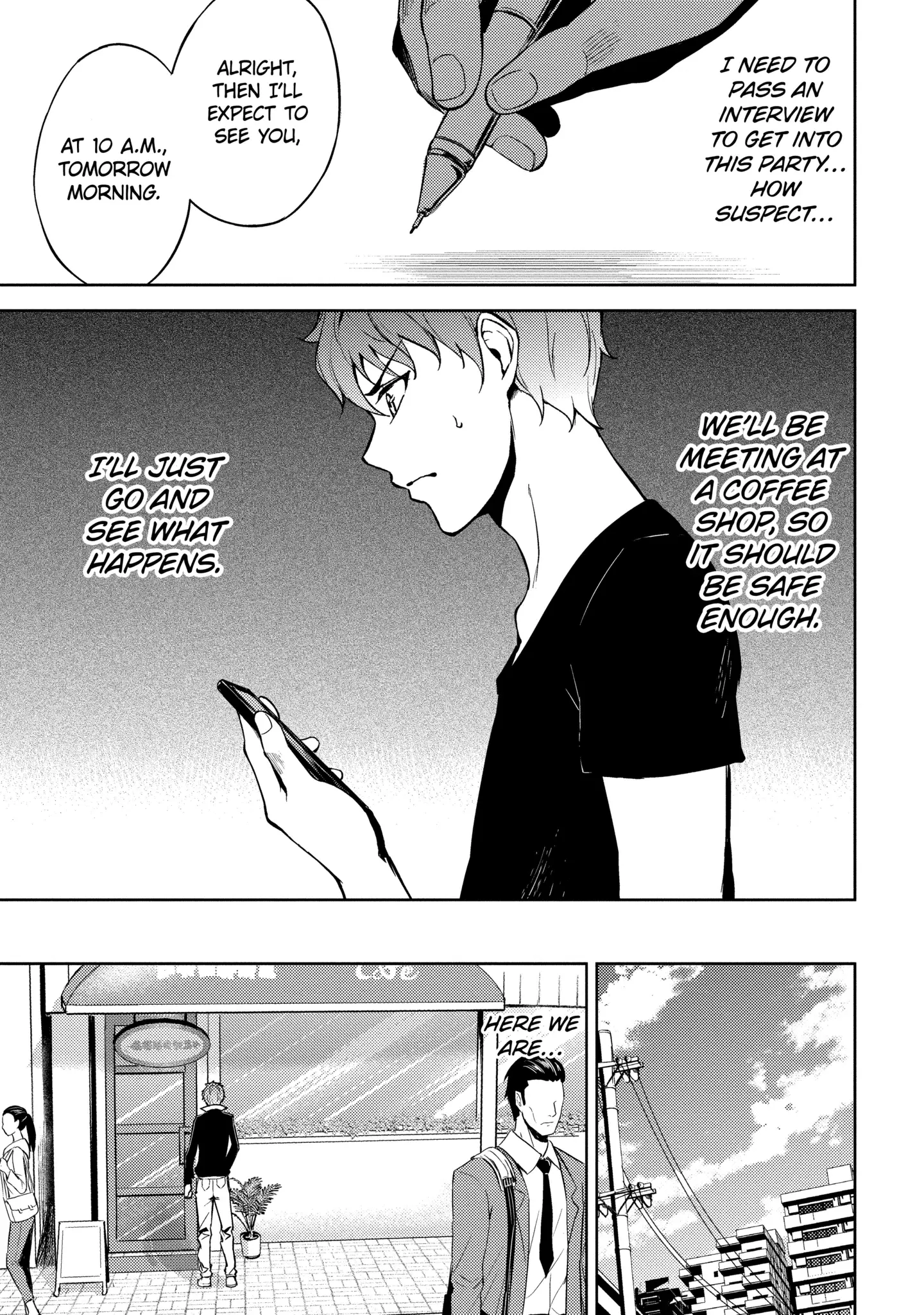 Read A Dating Sim of Life or Death Manga Online
