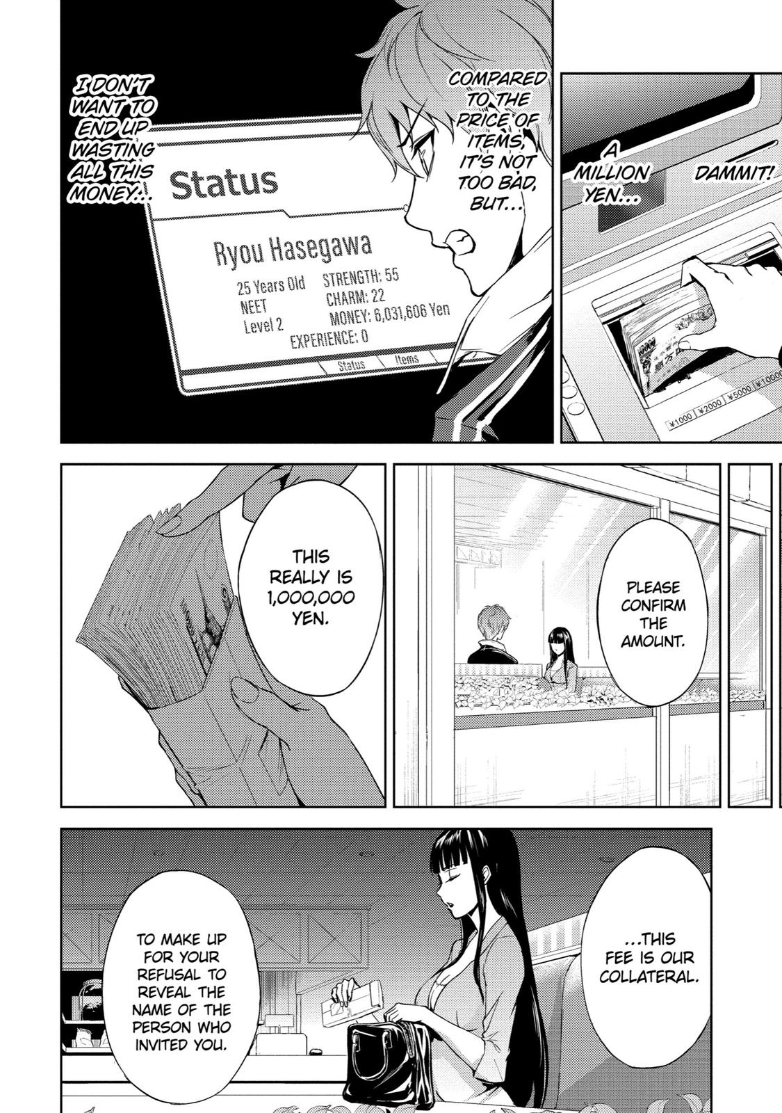 Read A Dating Sim of Life or Death Manga Online