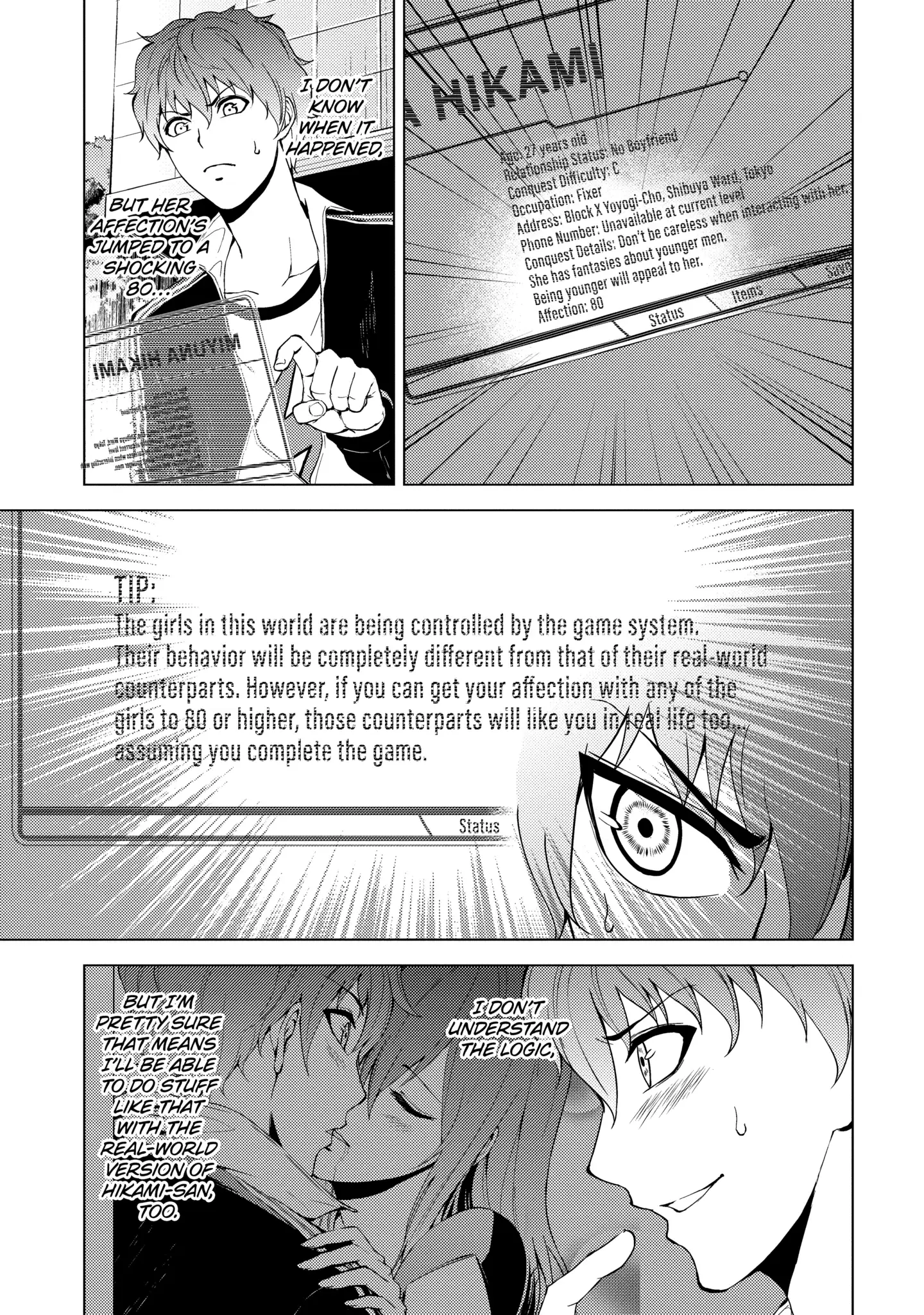 Read A Dating Sim of Life or Death Manga Online