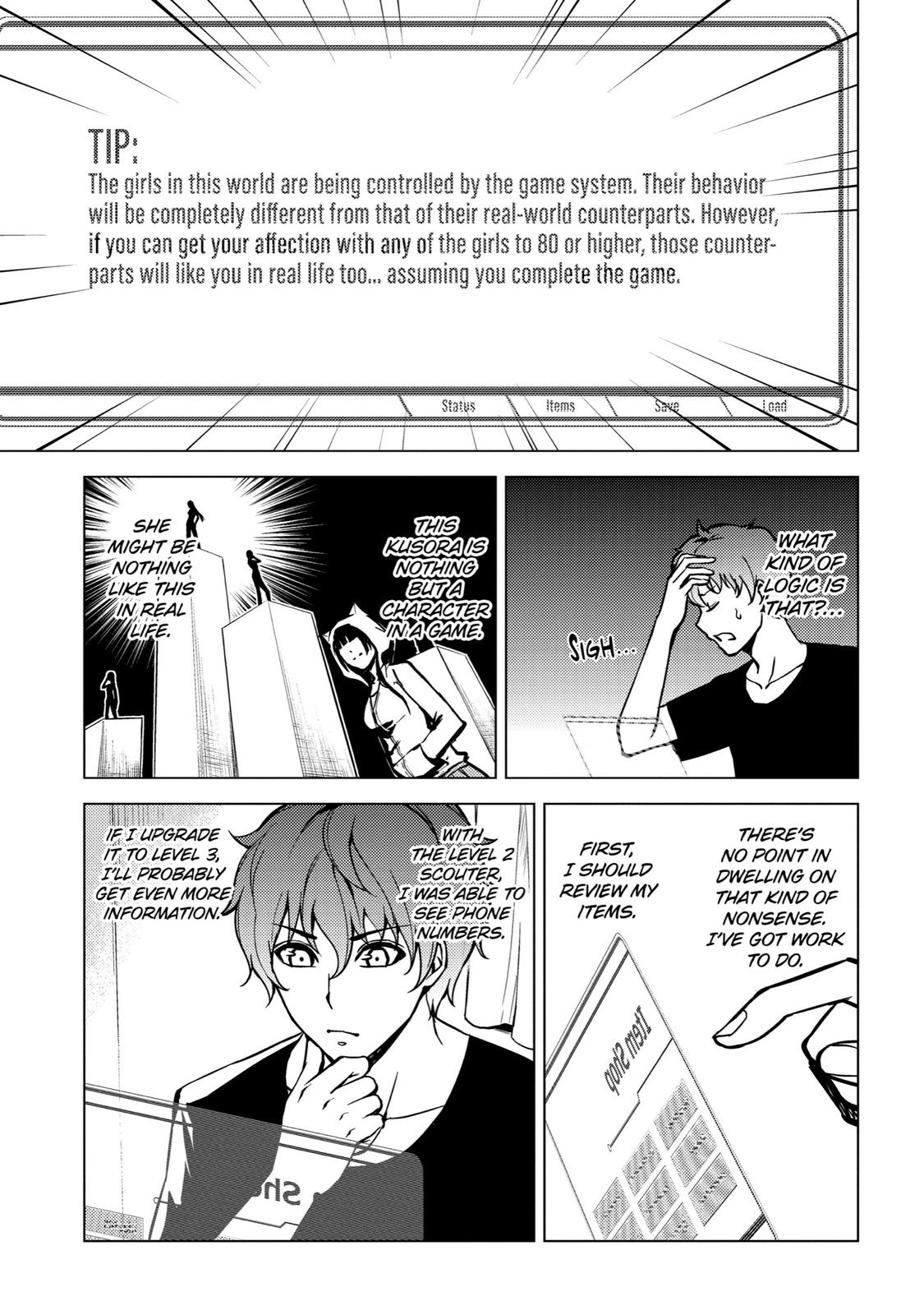 Read A Dating Sim of Life or Death Manga Online