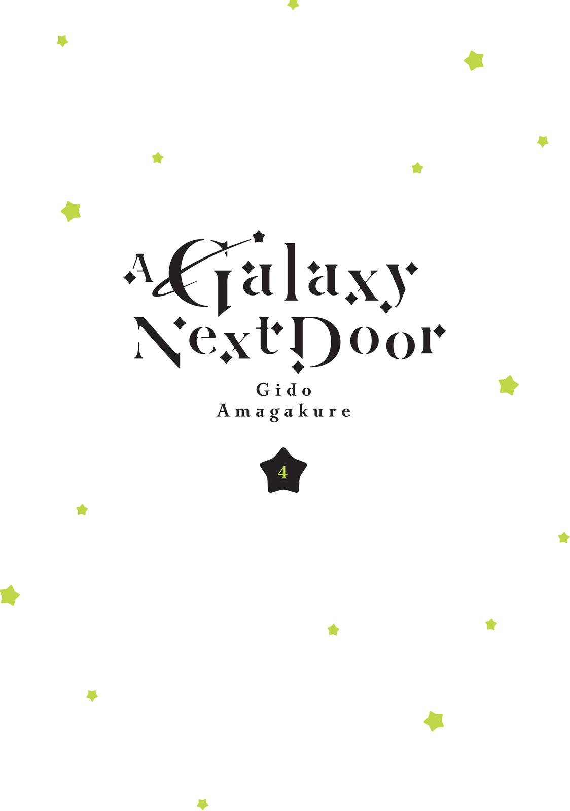 Read A Galaxy Next Door Manga Online
