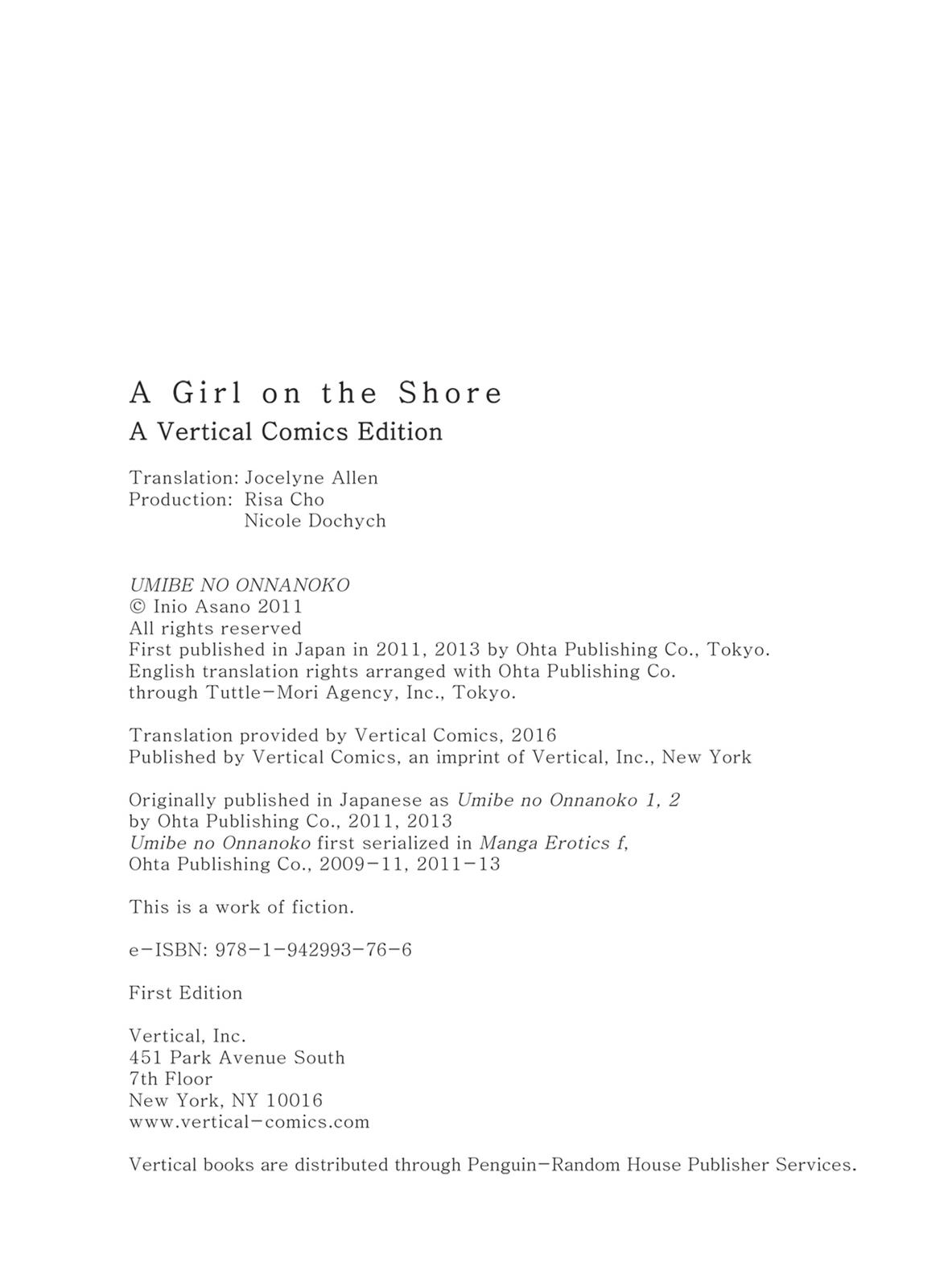 Read A Girl on the Shore Manga Online