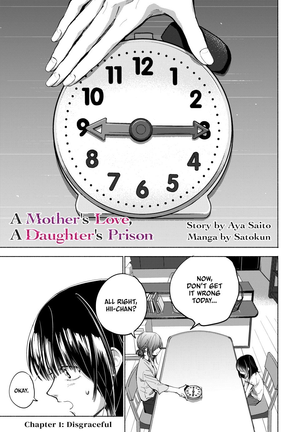 Read A Mother's Love, a Daughter's Prison Manga Online