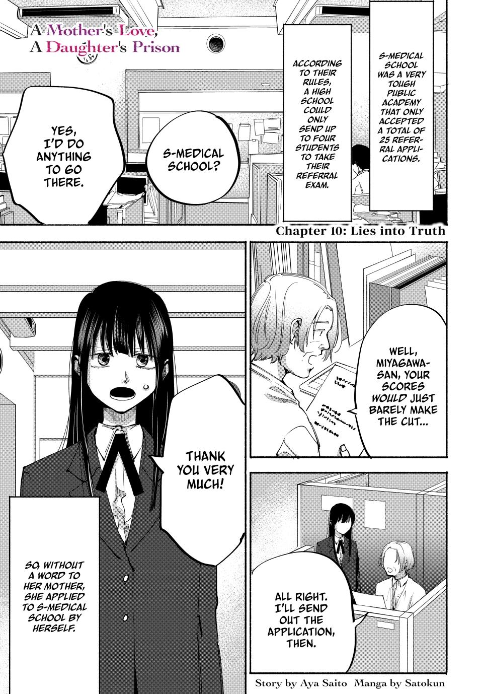 Read A Mother's Love, a Daughter's Prison Manga Online