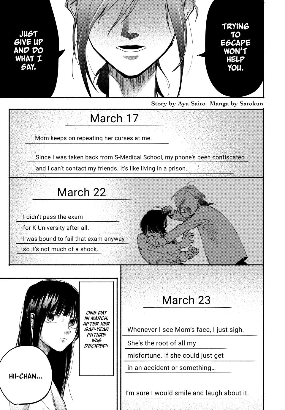 Read A Mother's Love, a Daughter's Prison Manga Online