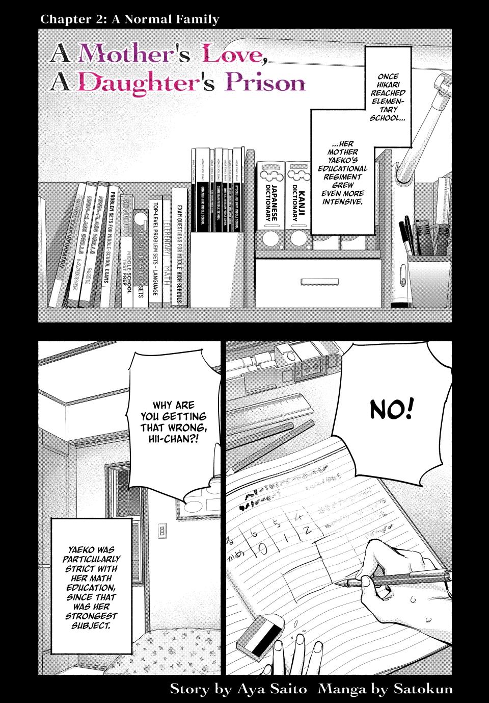 Read A Mother's Love, a Daughter's Prison Manga Online
