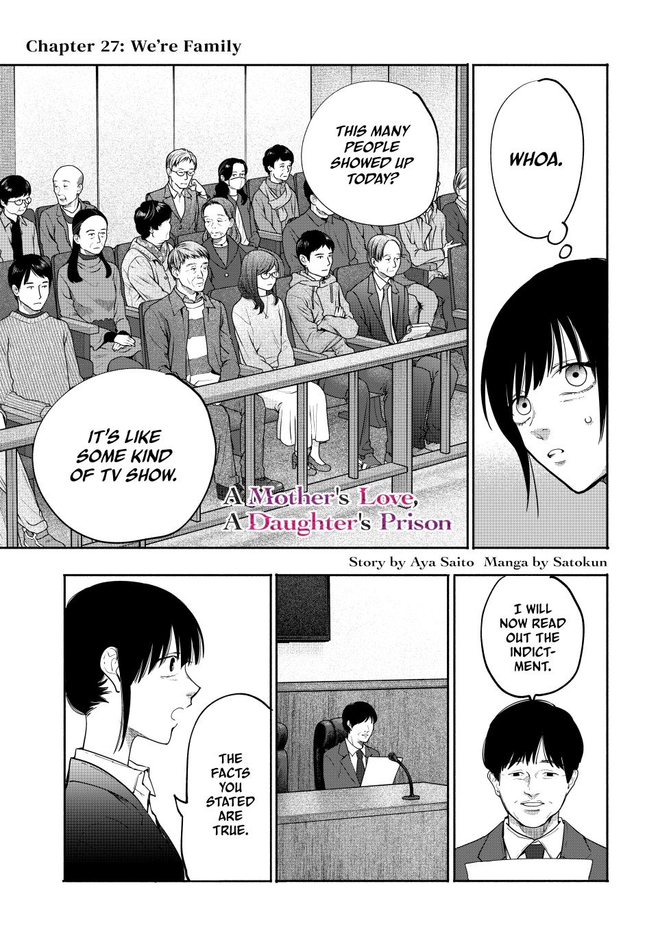 Read A Mother's Love, a Daughter's Prison Manga Online