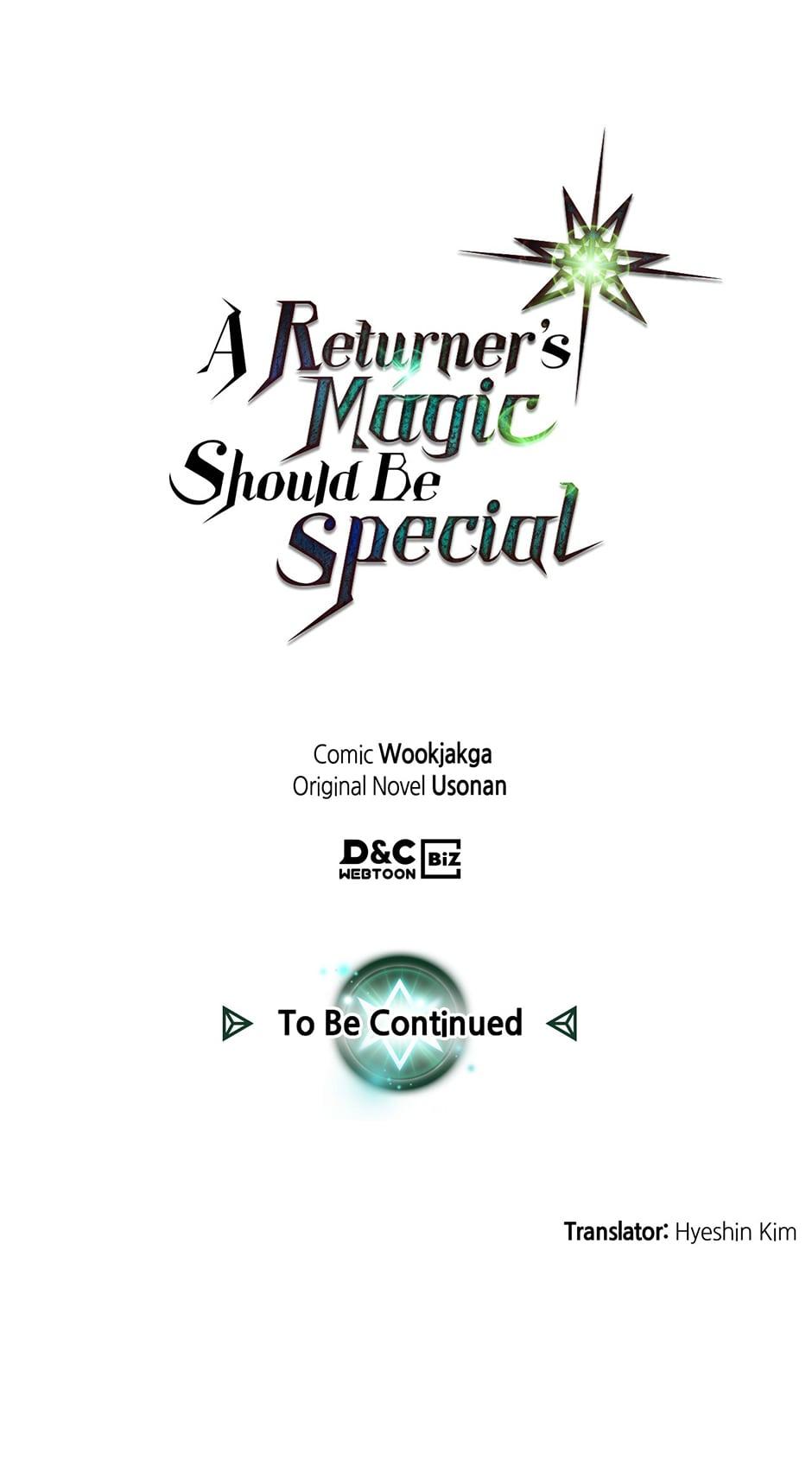 Read A Returner's Magic Should Be Special Manga Online