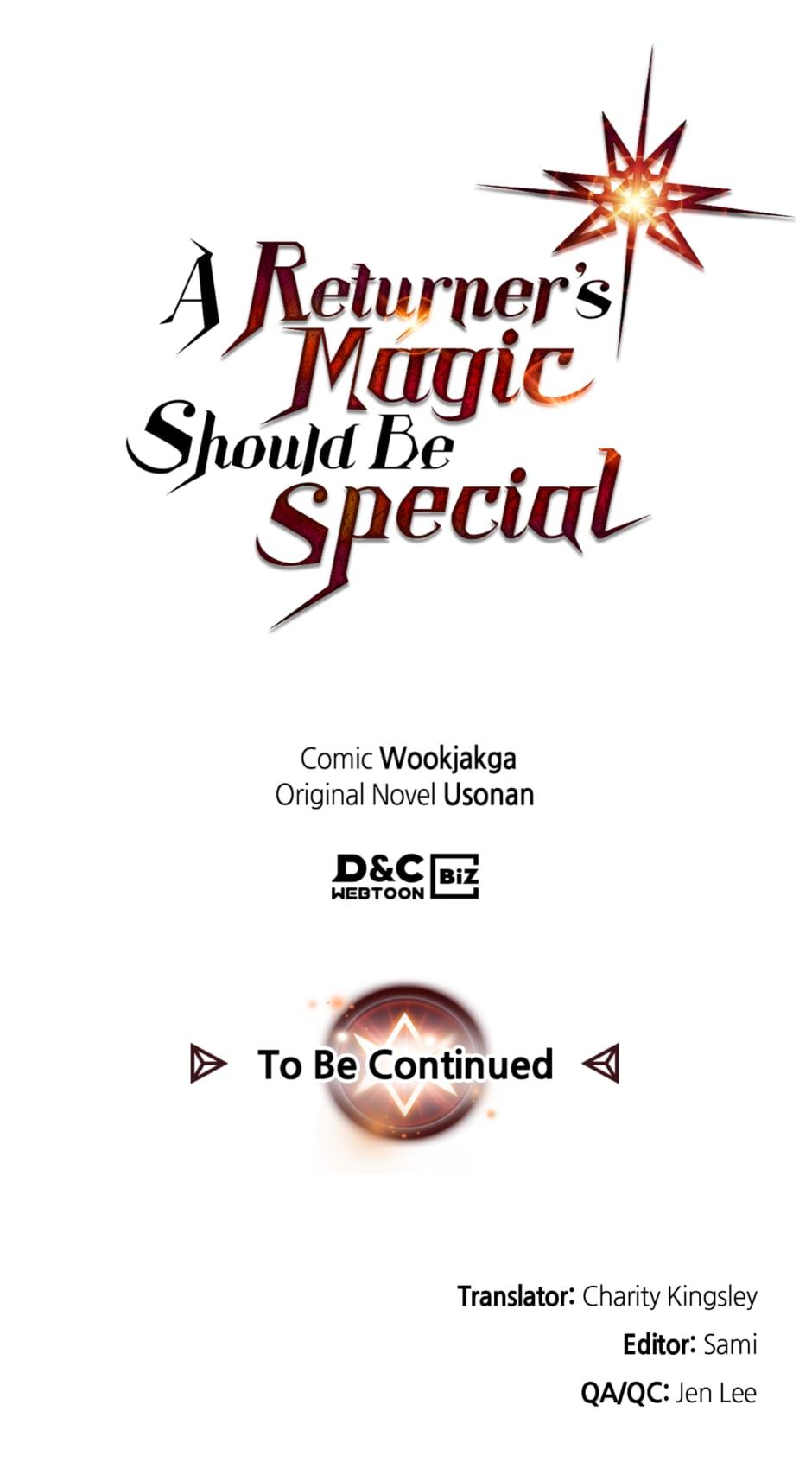 Read A Returner's Magic Should Be Special Manga Online