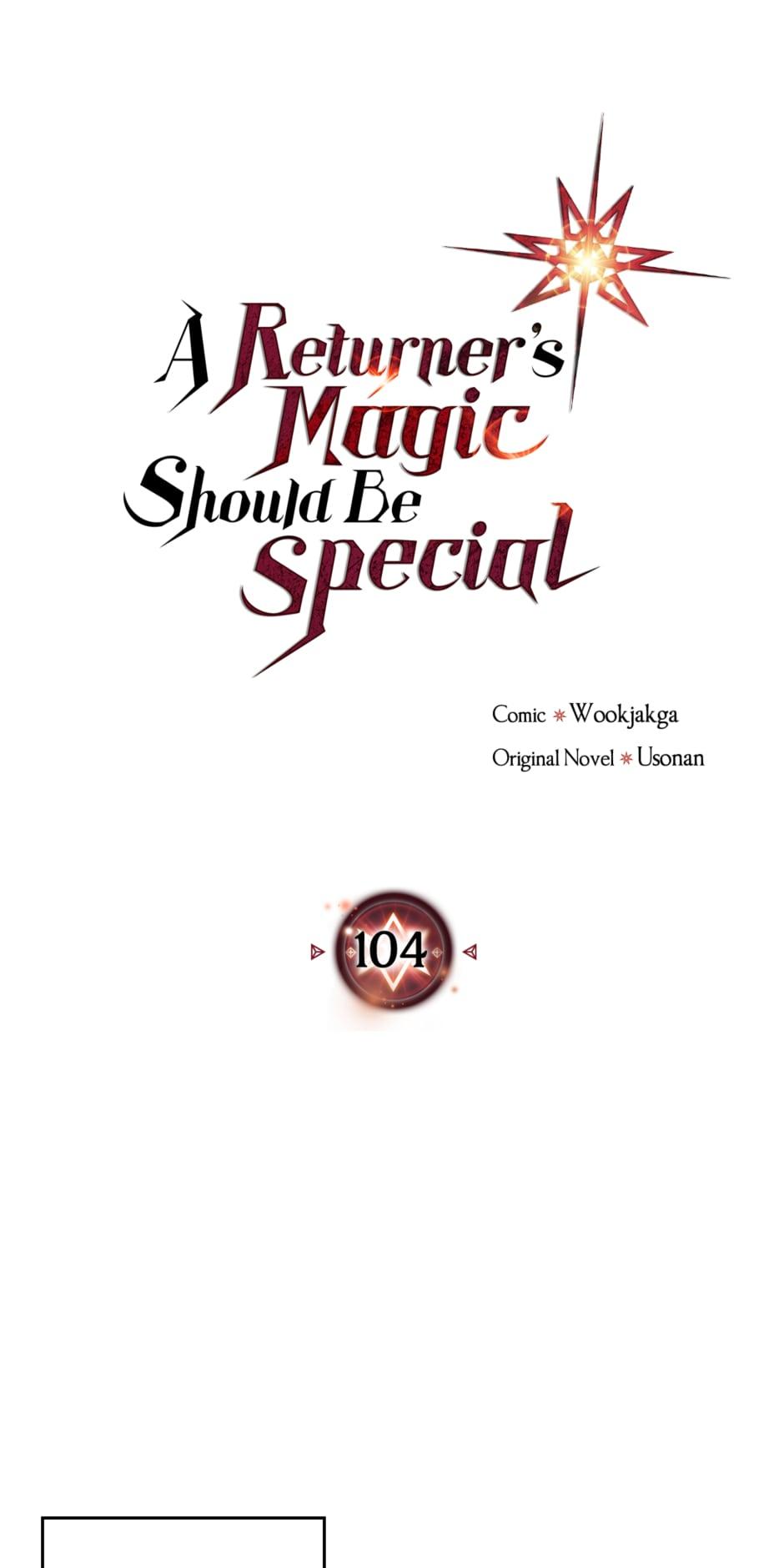 Read A Returner's Magic Should Be Special Manga Online