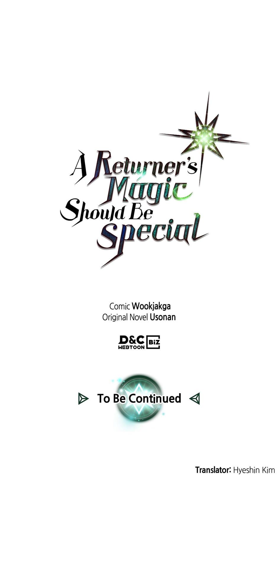 Read A Returner's Magic Should Be Special Manga Online