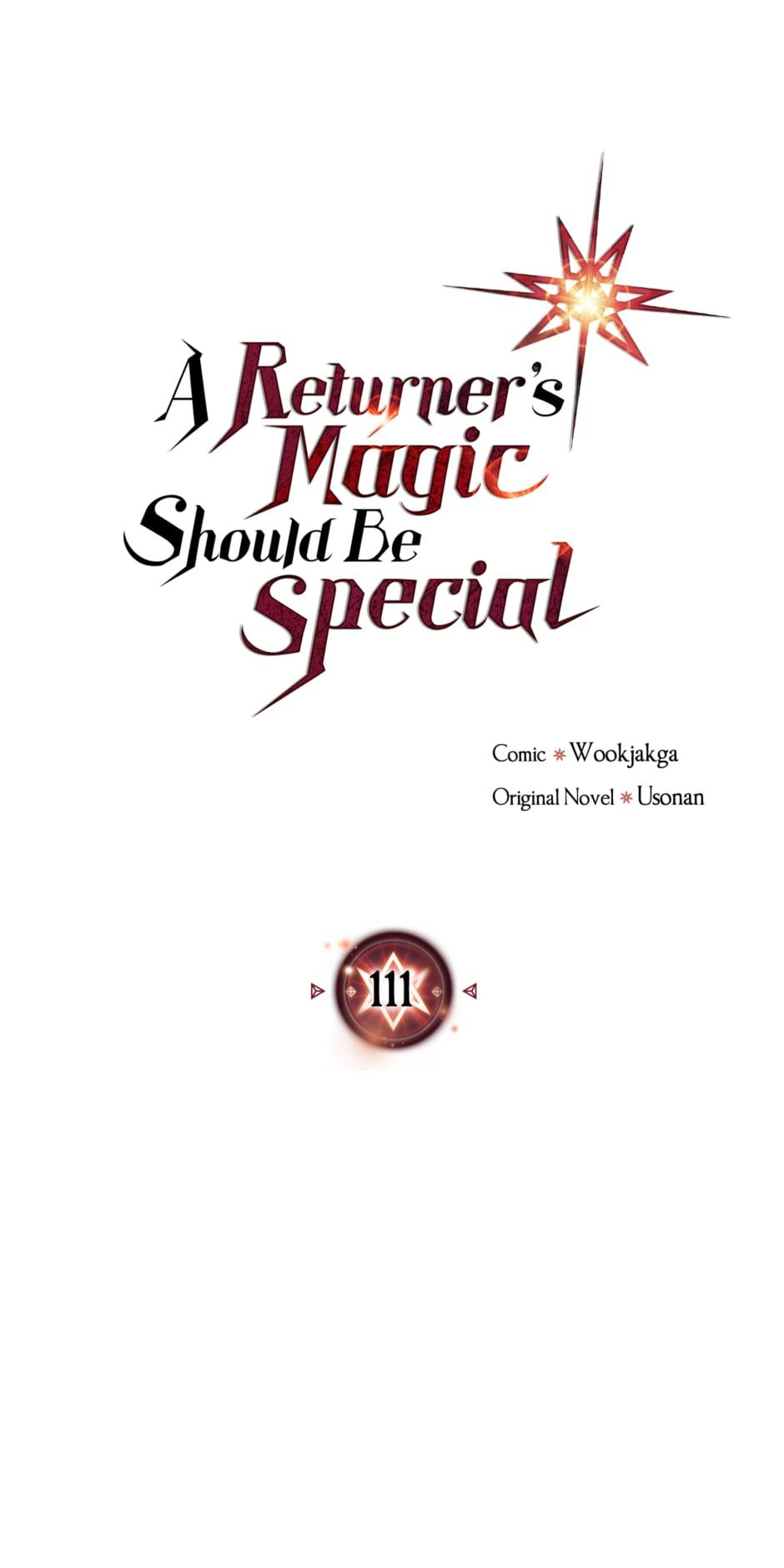 Read A Returner's Magic Should Be Special Manga Online
