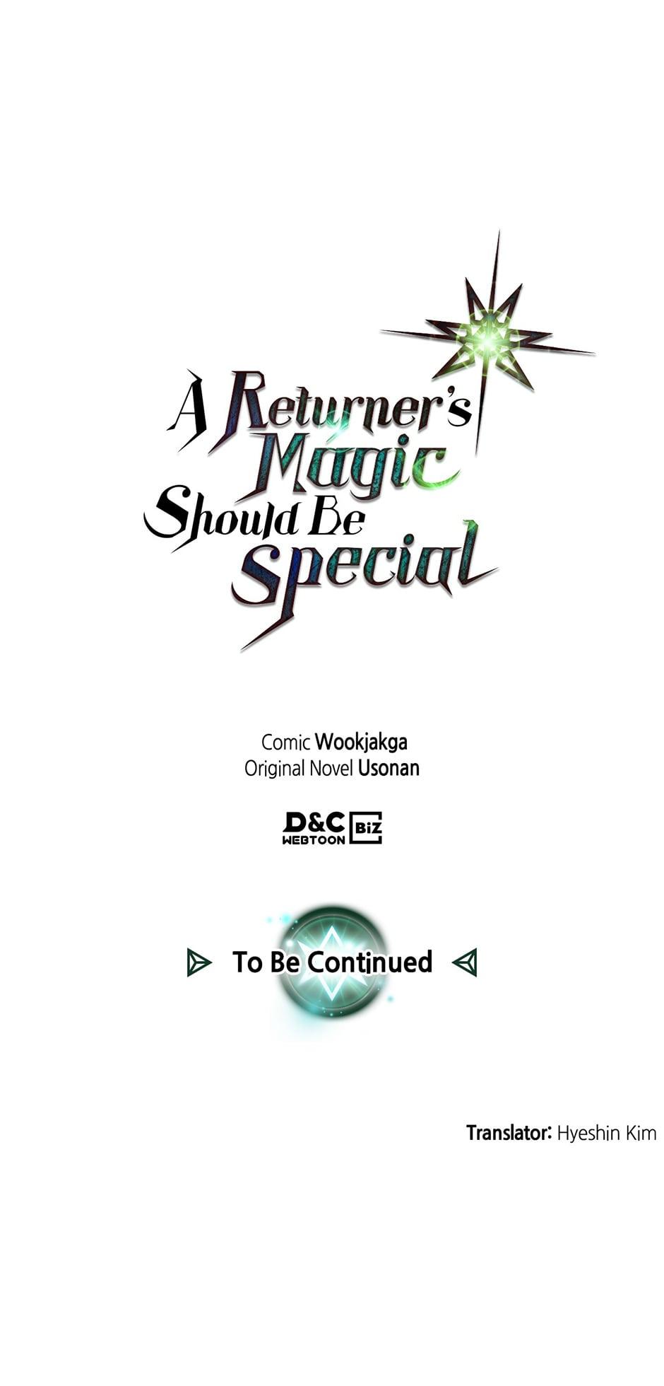Read A Returner's Magic Should Be Special Manga Online