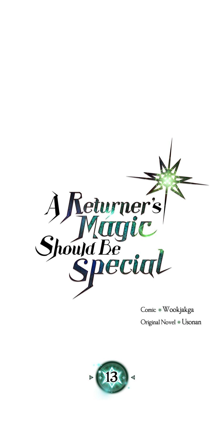 Read A Returner's Magic Should Be Special Manga Online