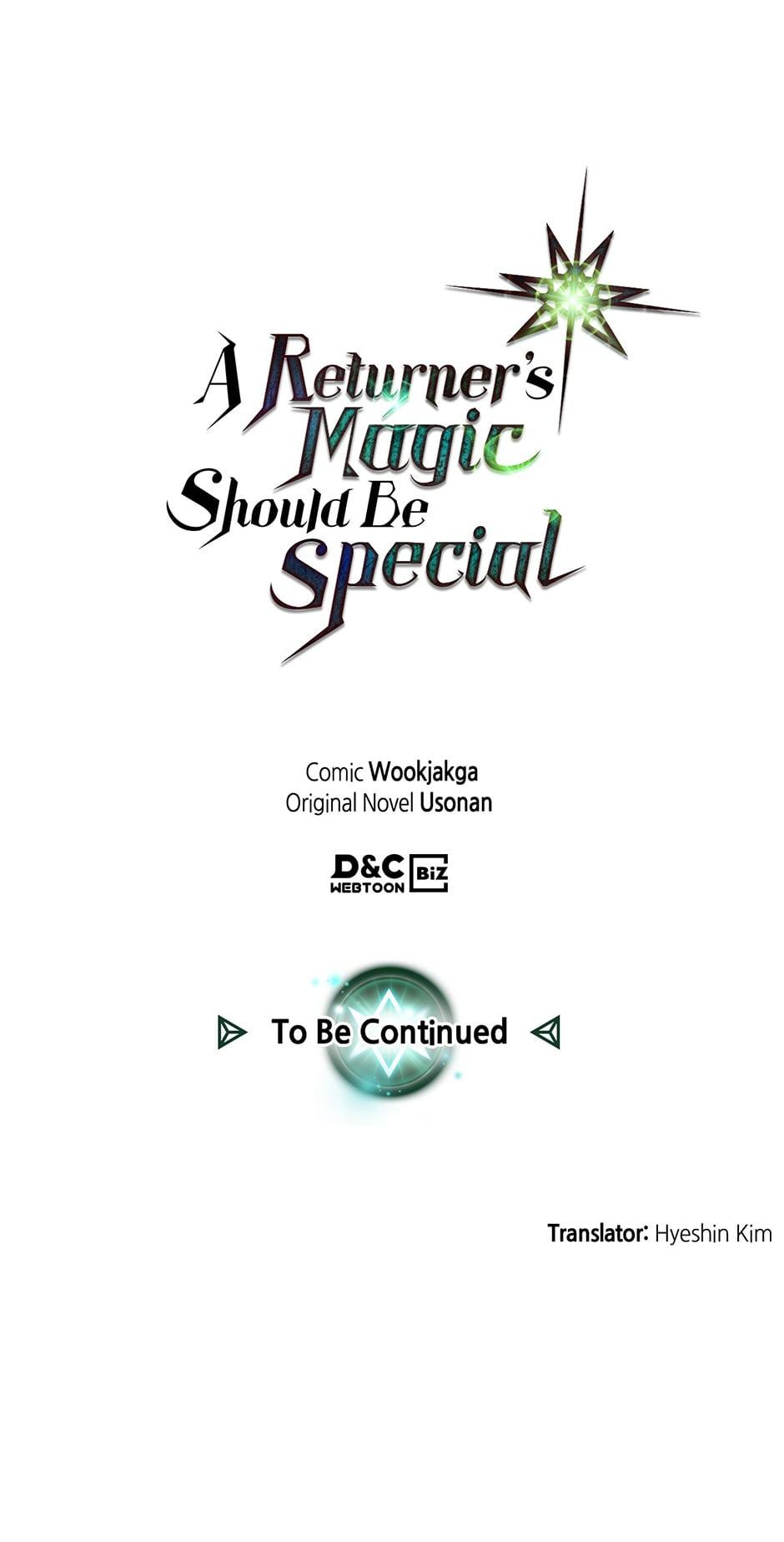 Read A Returner's Magic Should Be Special Manga Online
