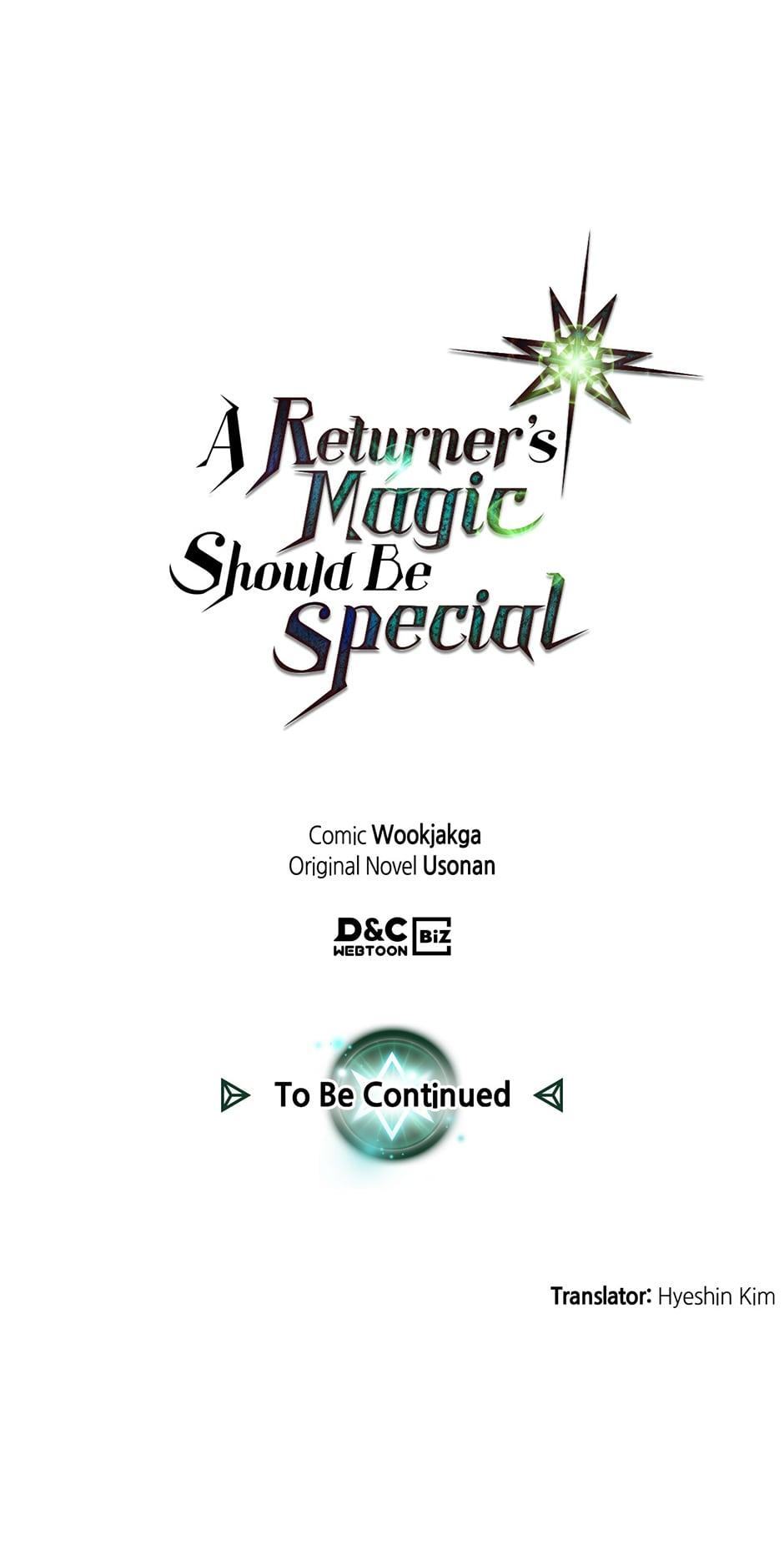 Read A Returner's Magic Should Be Special Manga Online