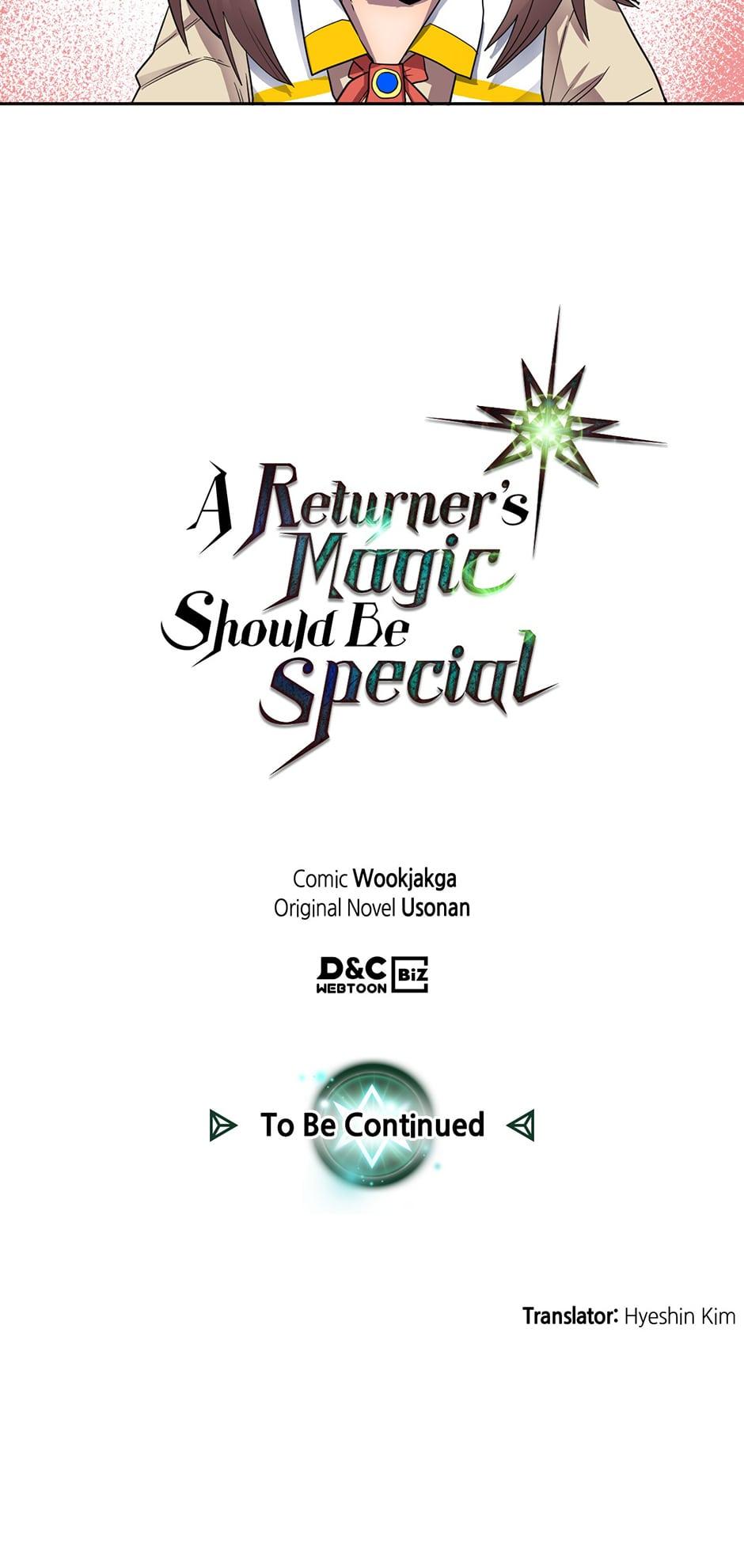 Read A Returner's Magic Should Be Special Manga Online