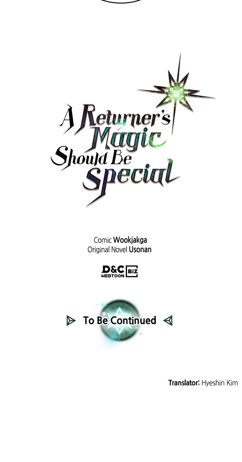 Read A Returner's Magic Should Be Special Manga Online