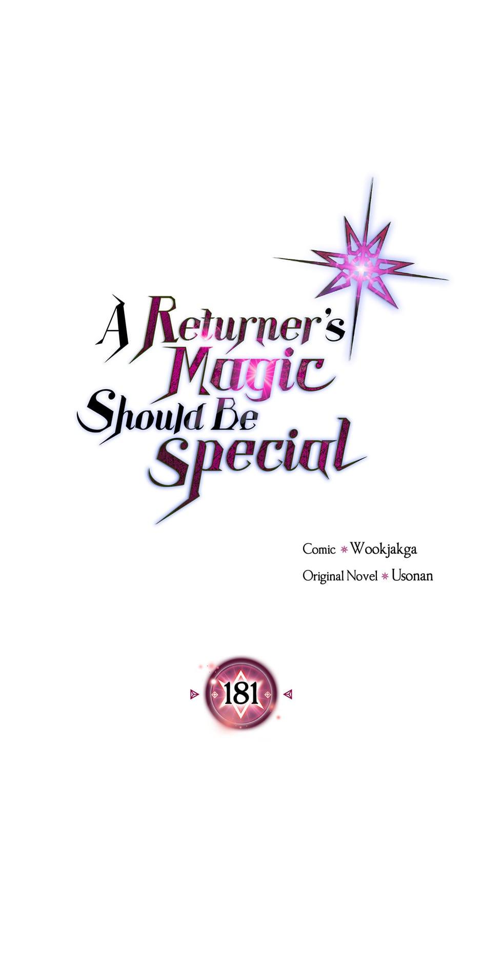 Read A Returner's Magic Should Be Special Manga Online
