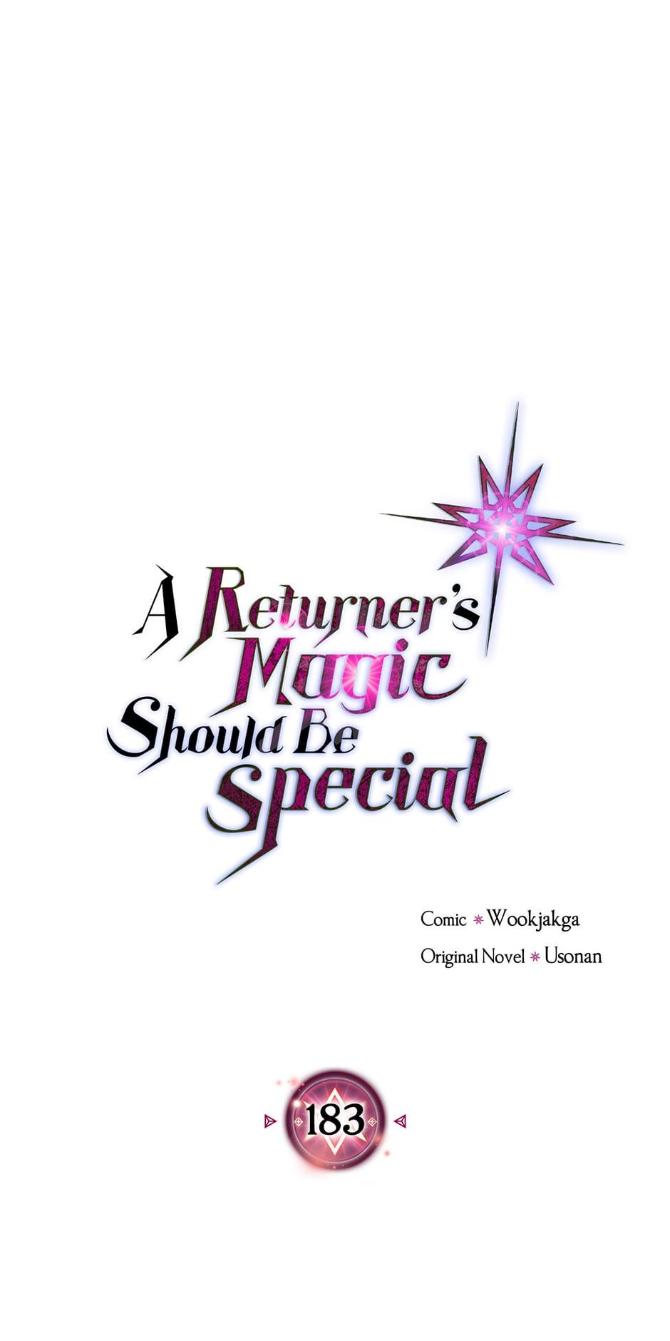 Read A Returner's Magic Should Be Special Manga Online