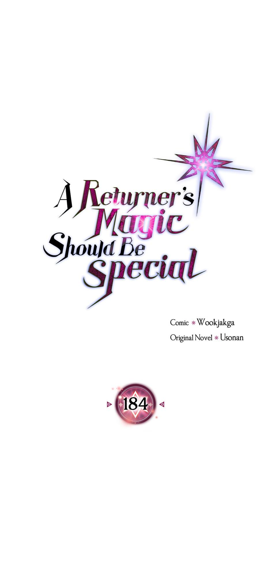 Read A Returner's Magic Should Be Special Manga Online