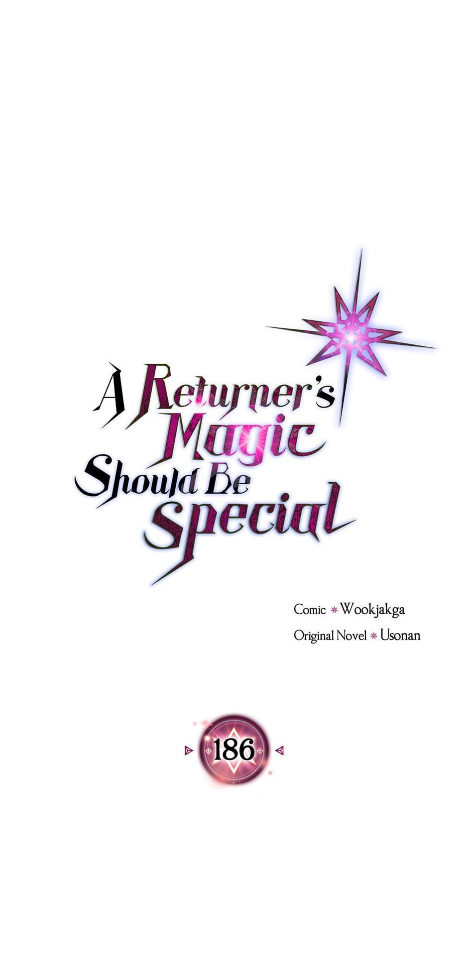 Read A Returner's Magic Should Be Special Manga Online