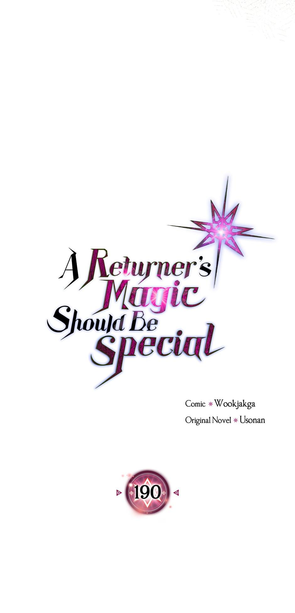 Read A Returner's Magic Should Be Special Manga Online