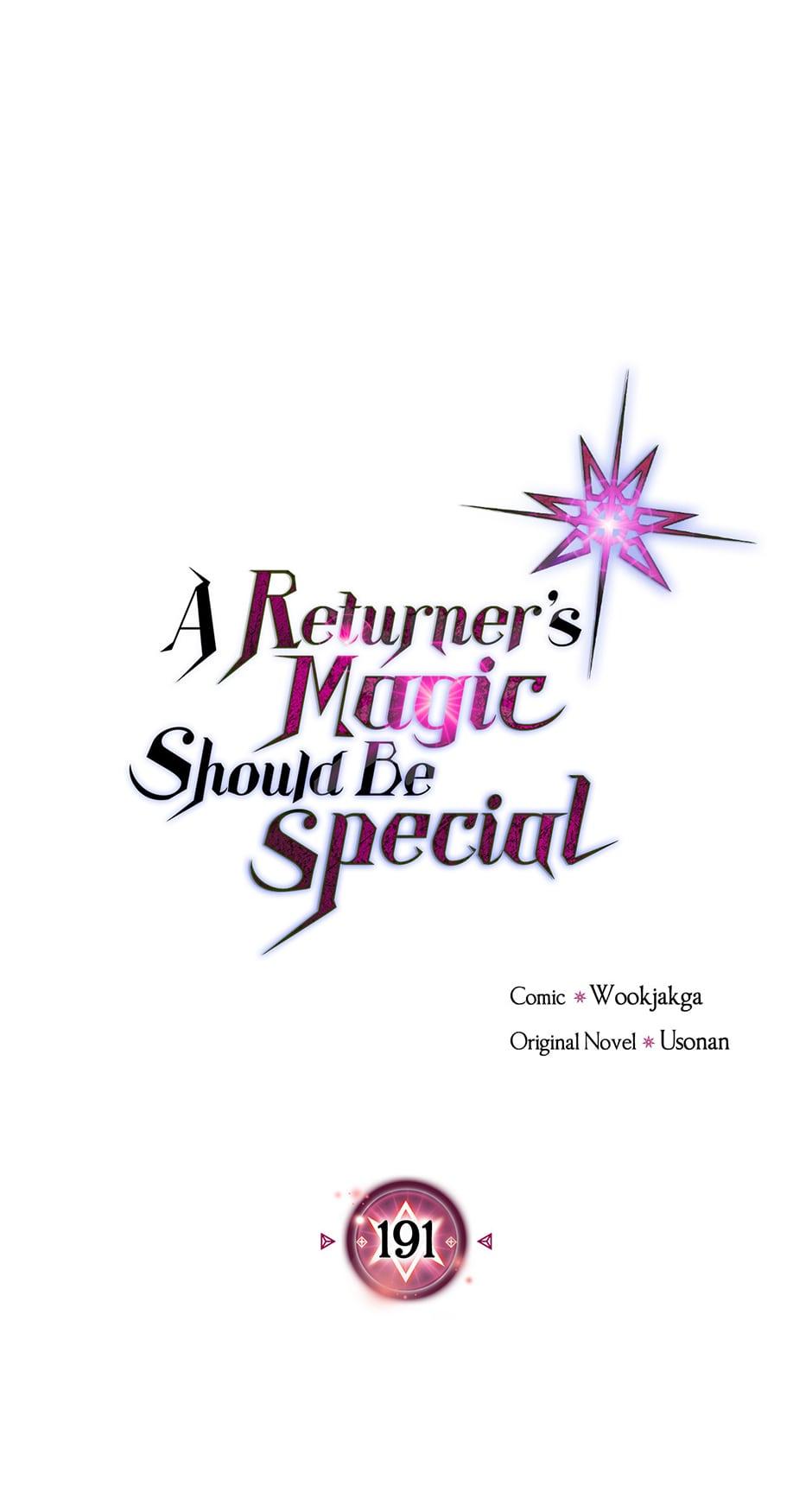 Read A Returner's Magic Should Be Special Manga Online