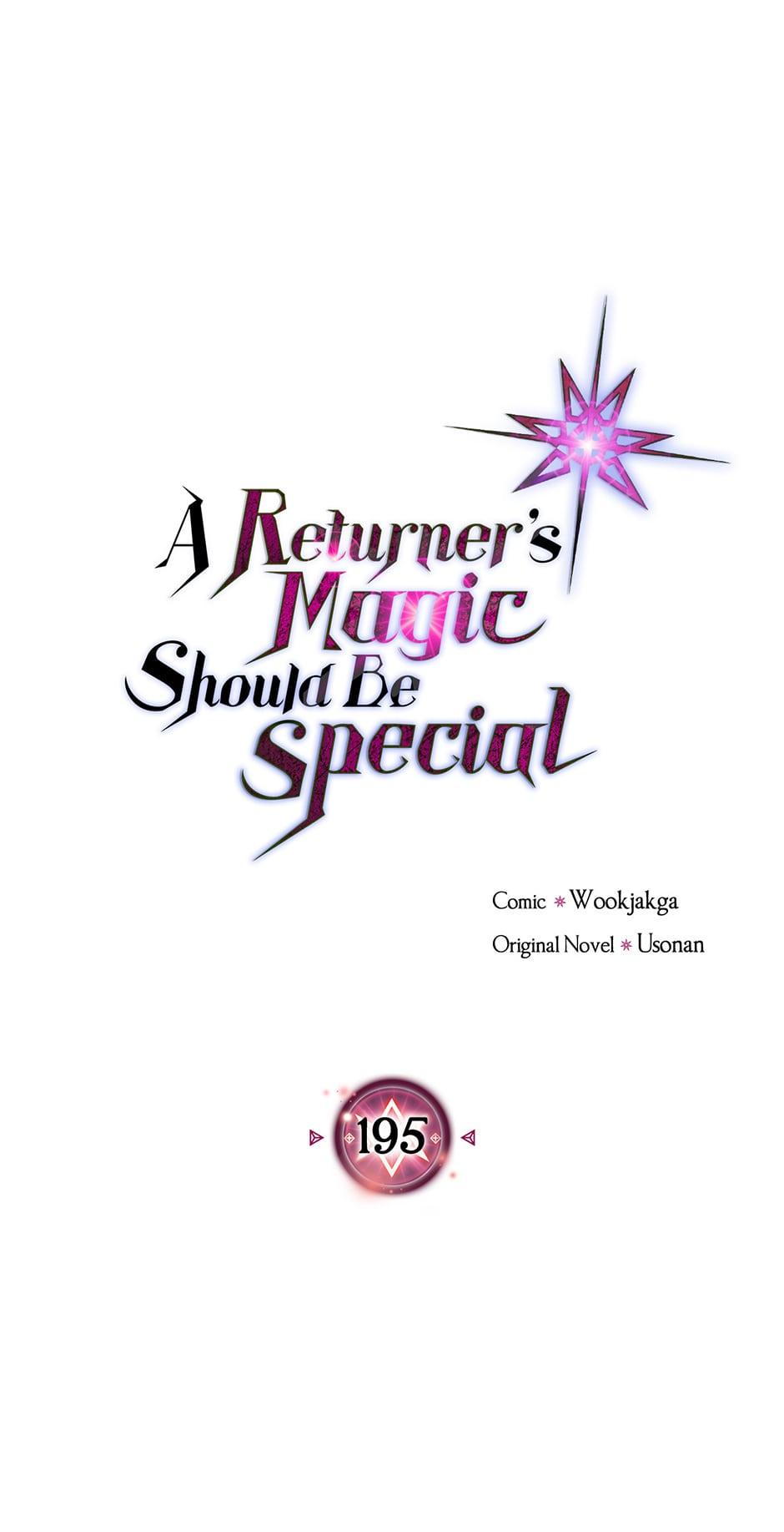 Read A Returner's Magic Should Be Special Manga Online
