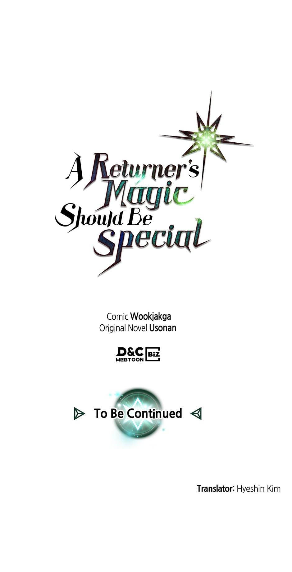 Read A Returner's Magic Should Be Special Manga Online