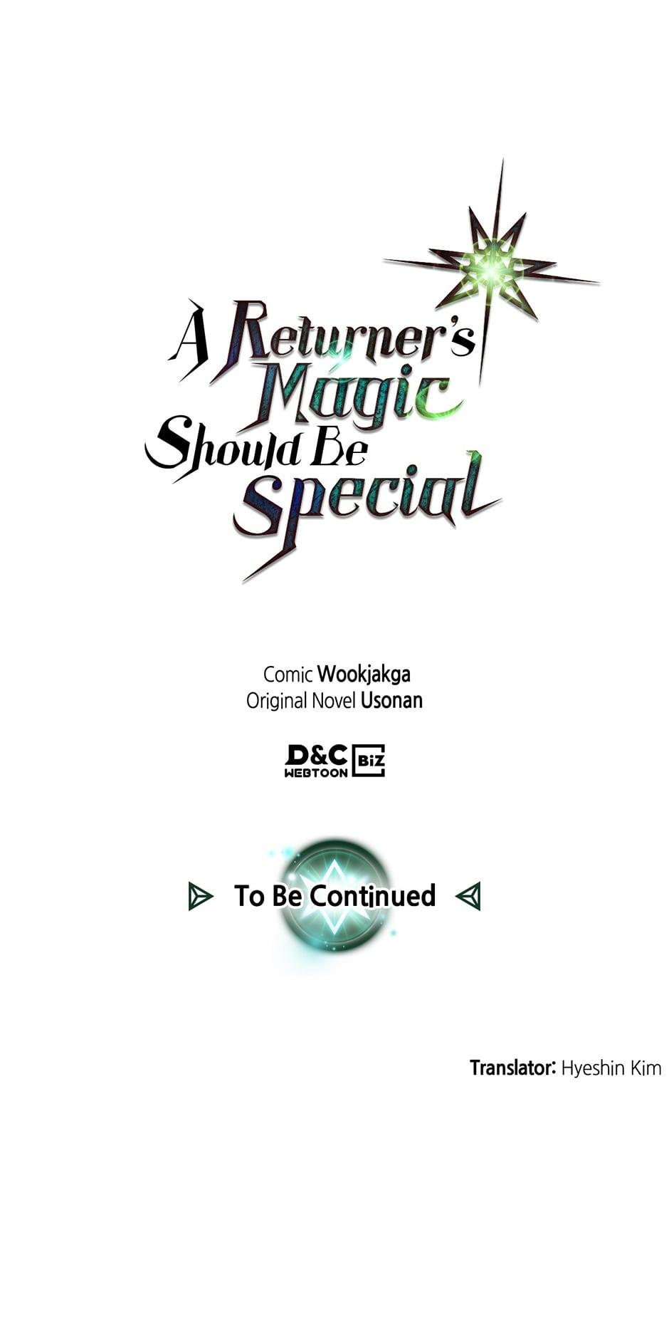 Read A Returner's Magic Should Be Special Manga Online