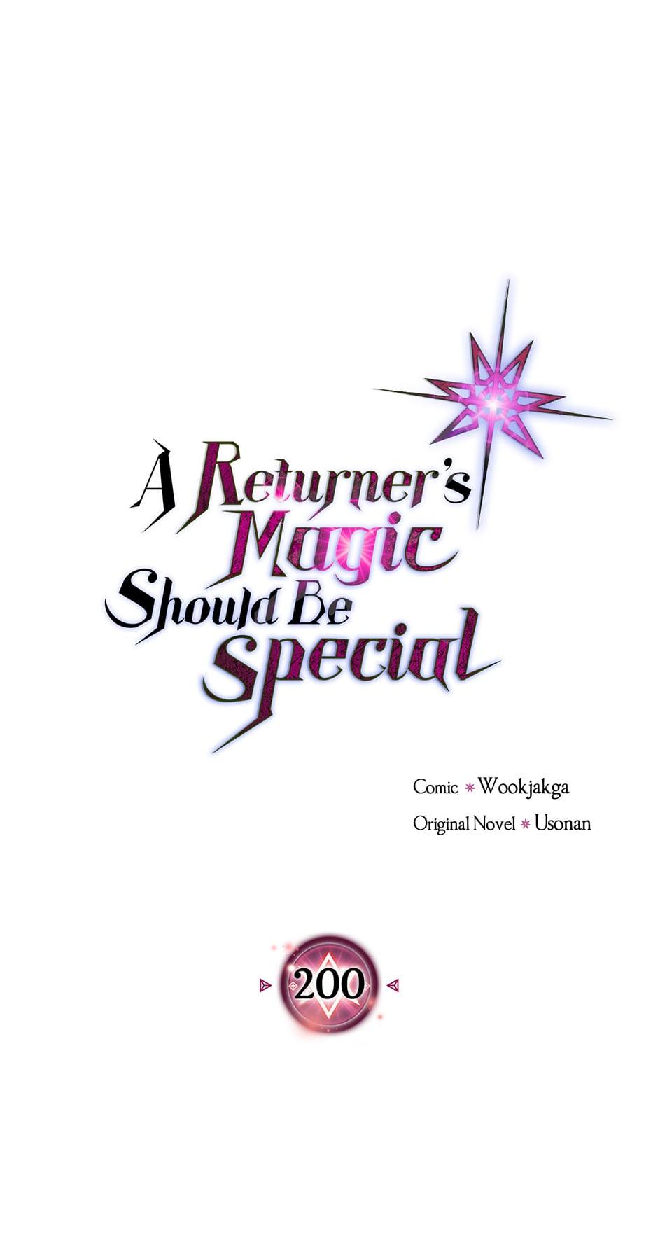 Read A Returner's Magic Should Be Special Manga Online