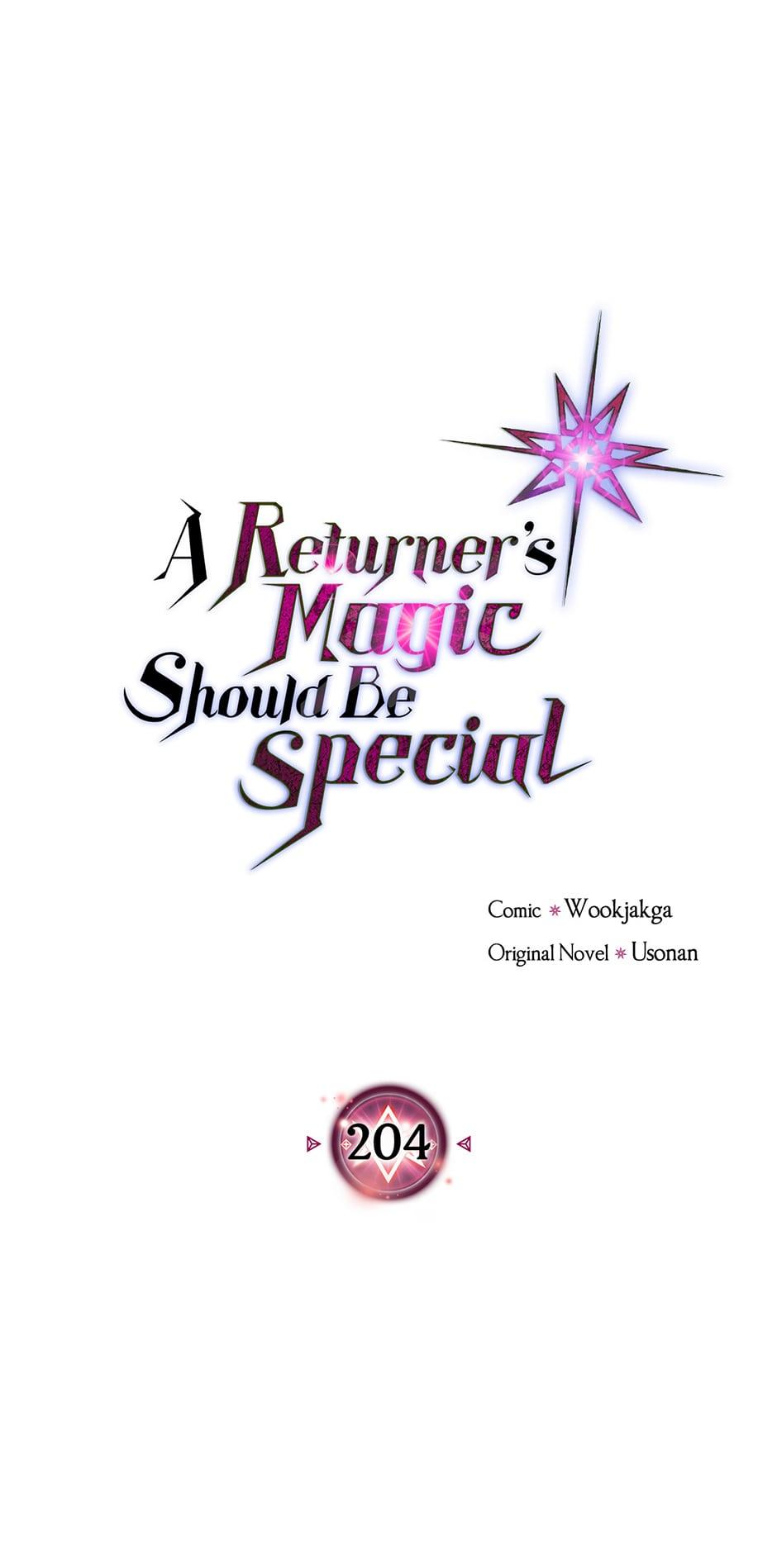 Read A Returner's Magic Should Be Special Manga Online