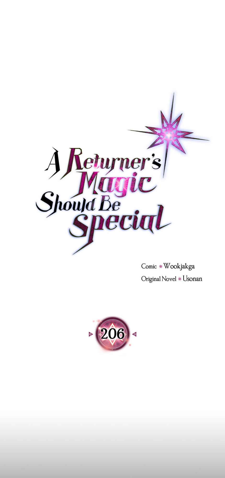 Read A Returner's Magic Should Be Special Manga Online