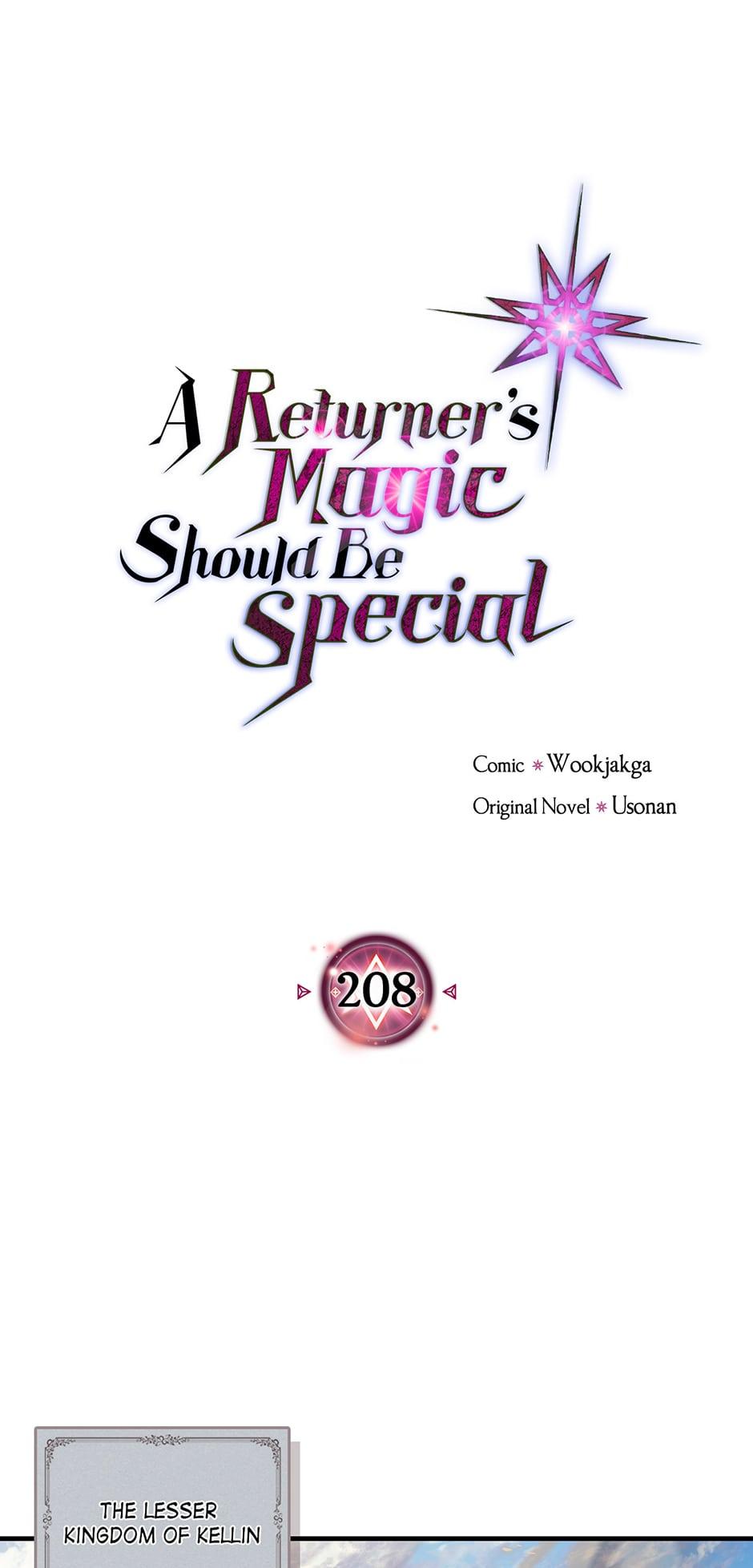 Read A Returner's Magic Should Be Special Manga Online