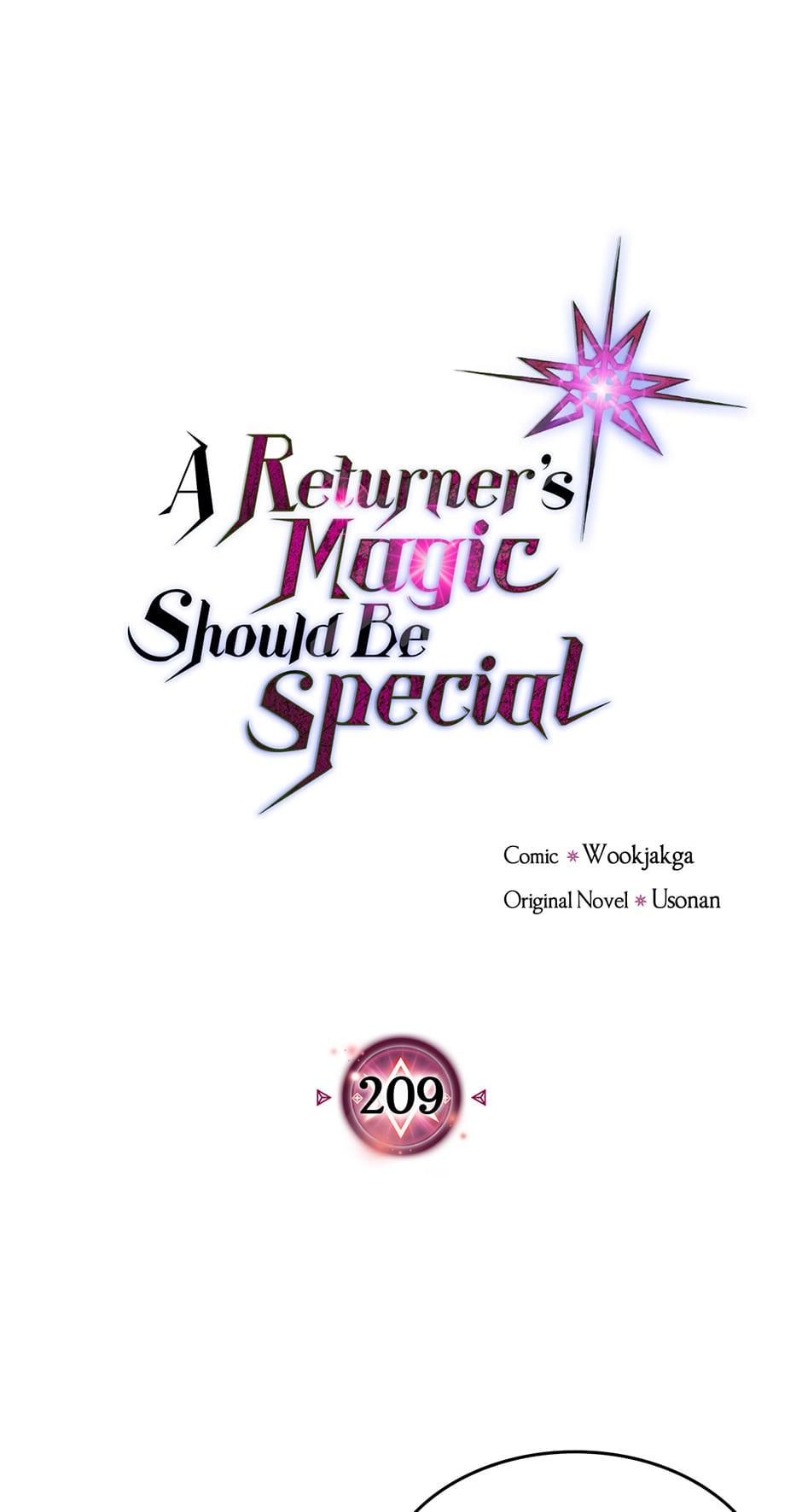 Read A Returner's Magic Should Be Special Manga Online
