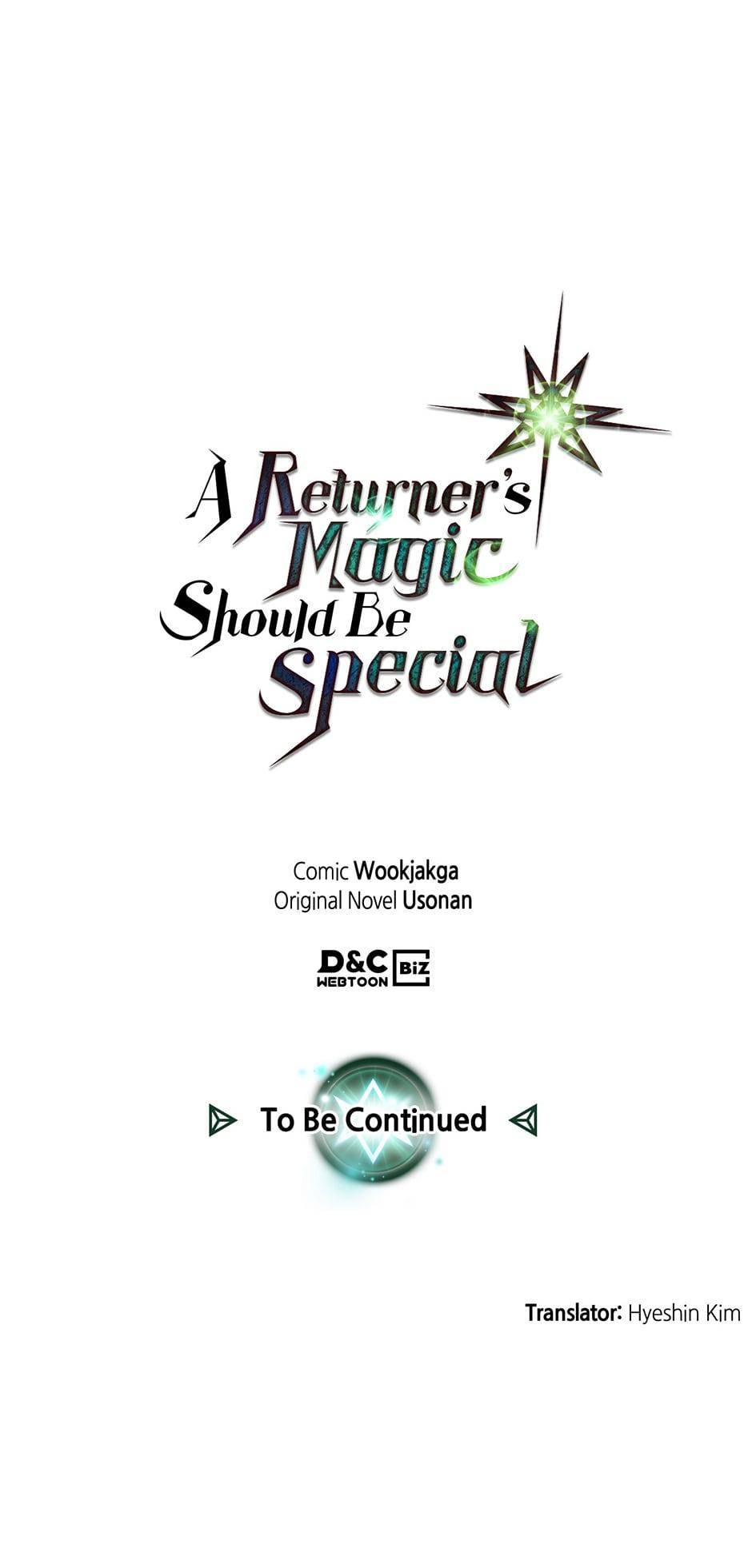 Read A Returner's Magic Should Be Special Manga Online