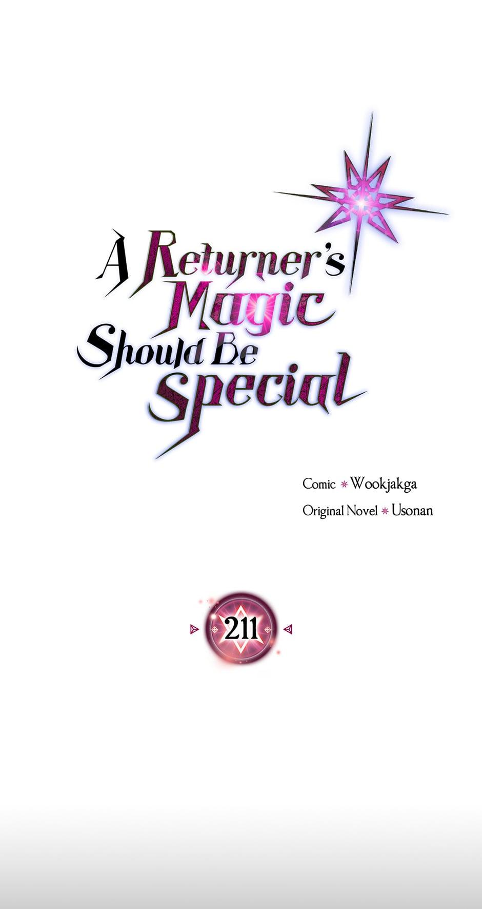 Read A Returner's Magic Should Be Special Manga Online