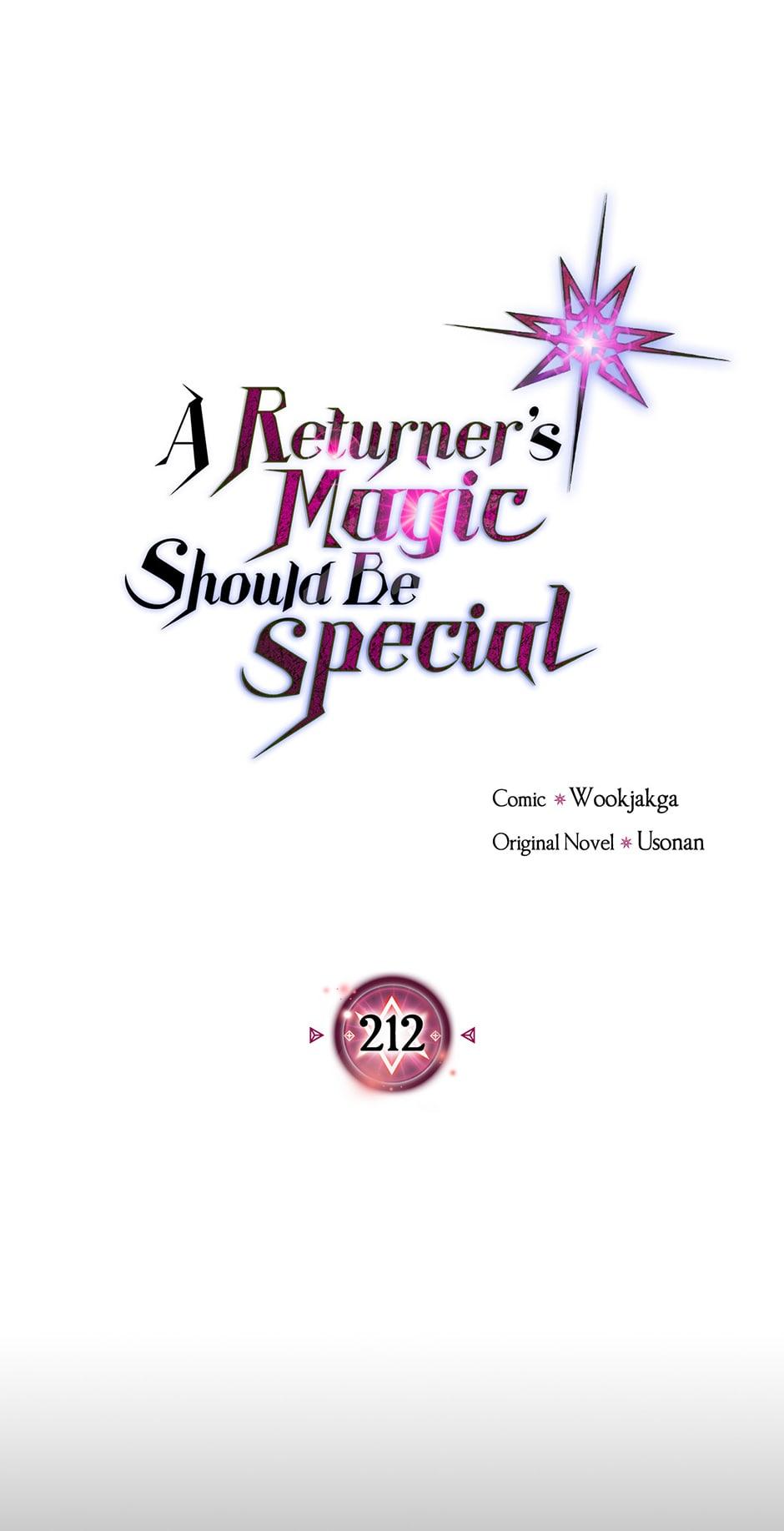Read A Returner's Magic Should Be Special Manga Online
