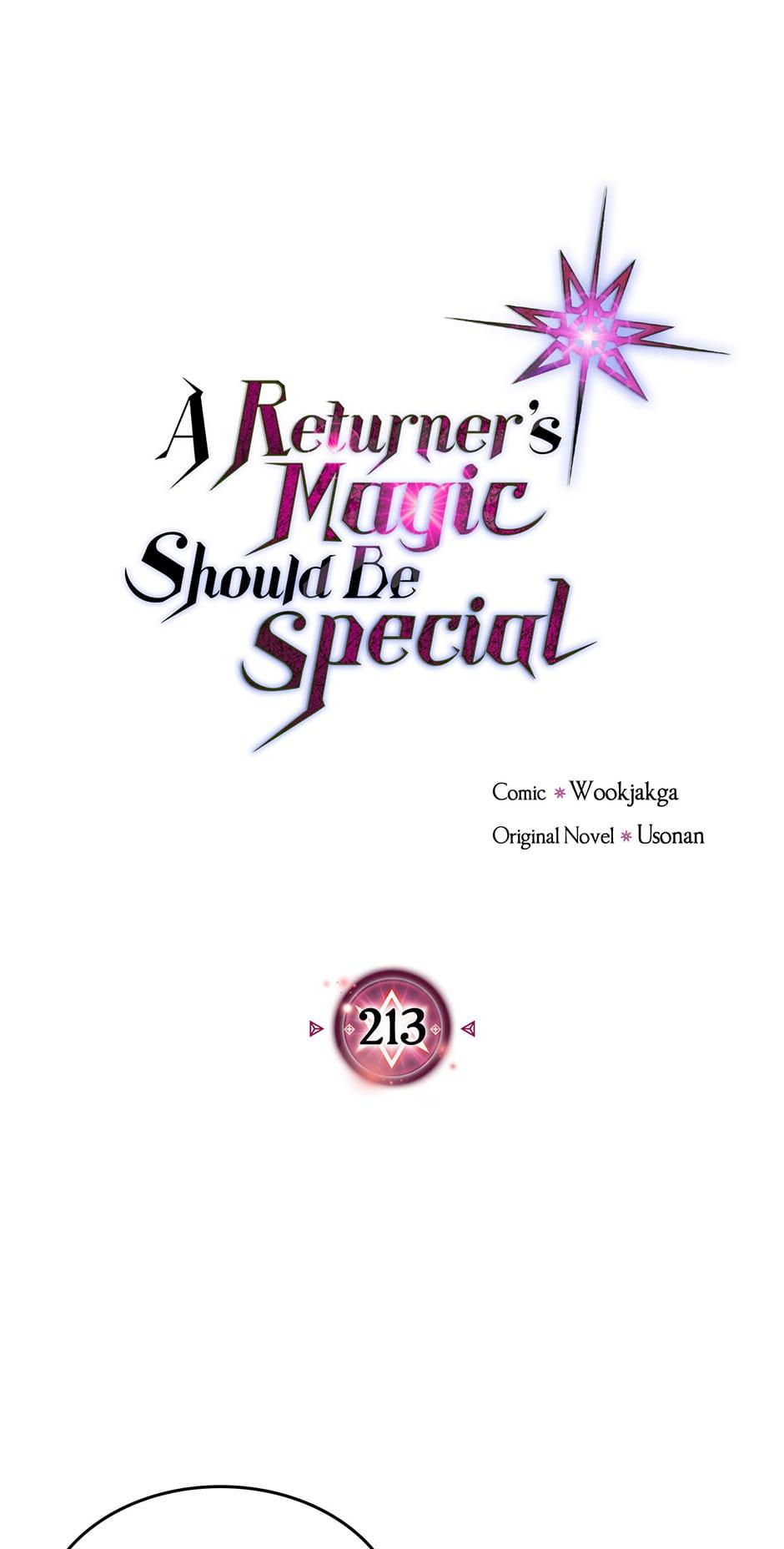 Read A Returner's Magic Should Be Special Manga Online