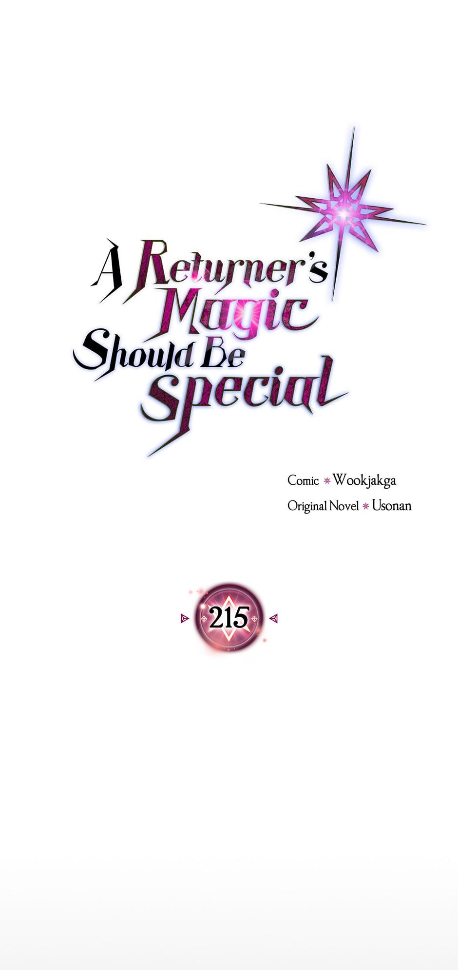 Read A Returner's Magic Should Be Special Manga Online