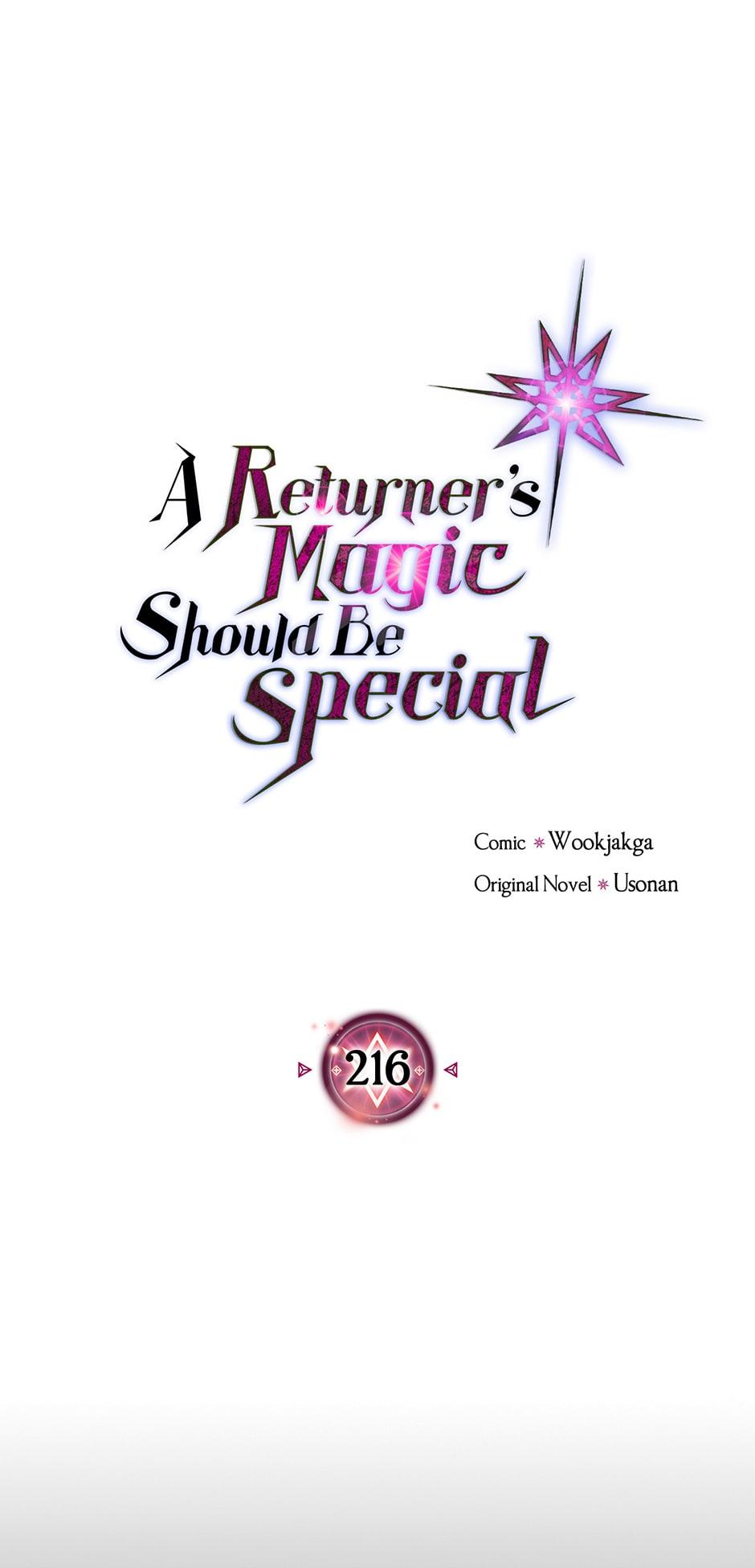 Read A Returner's Magic Should Be Special Manga Online