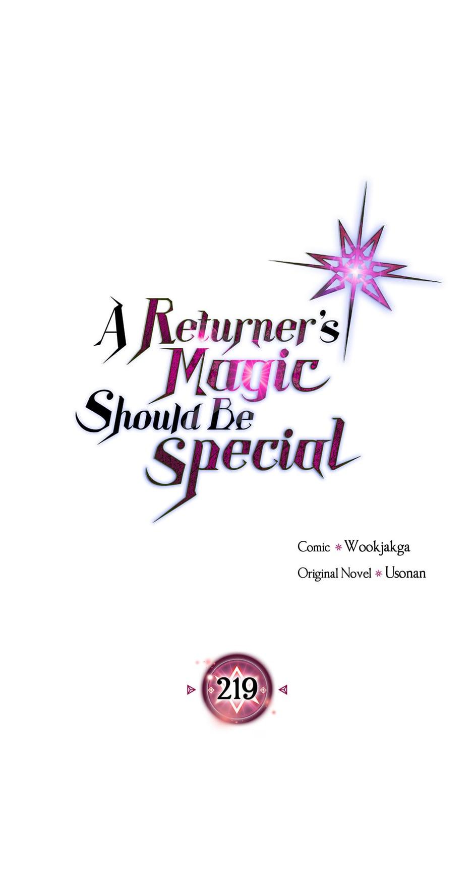 Read A Returner's Magic Should Be Special Manga Online