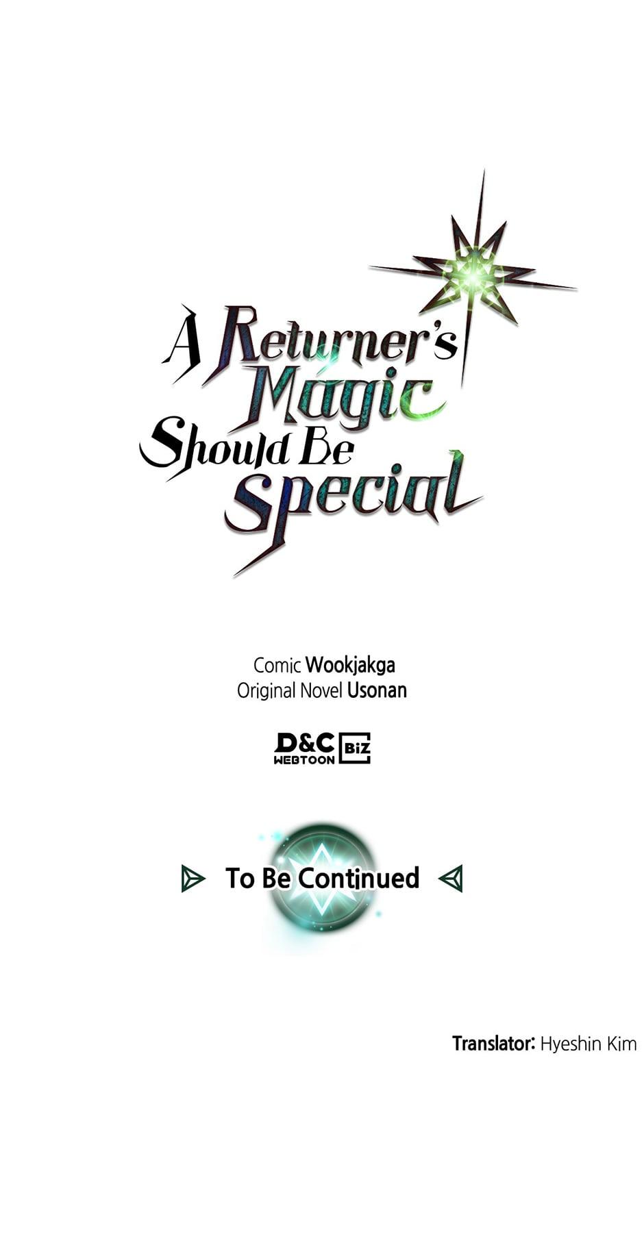 Read A Returner's Magic Should Be Special Manga Online