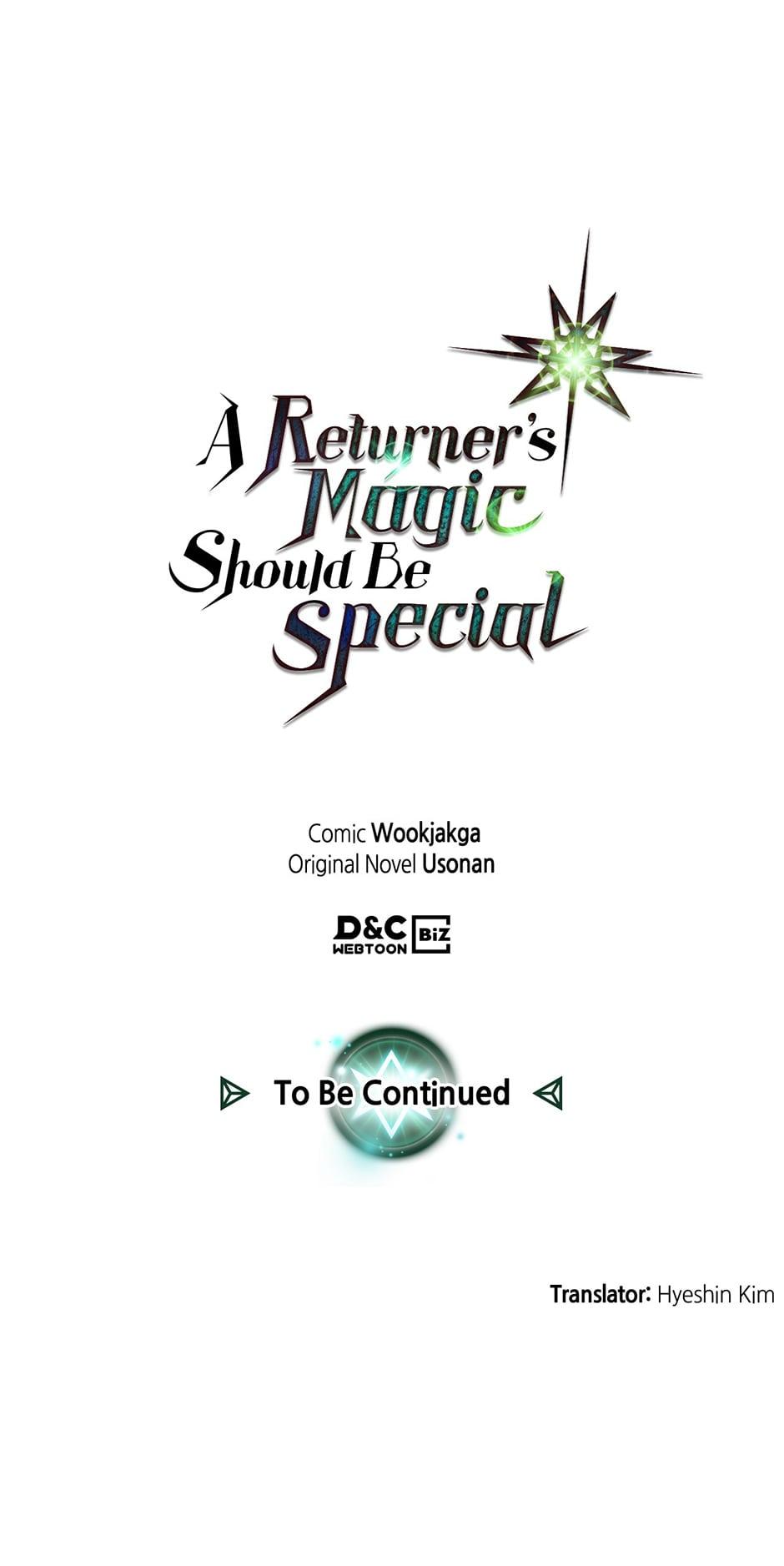 Read A Returner's Magic Should Be Special Manga Online