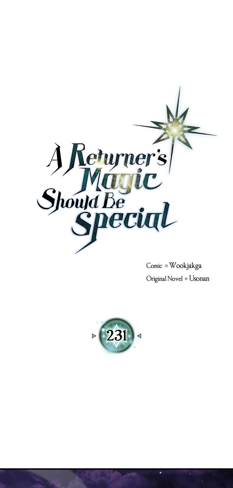 Read A Returner's Magic Should Be Special Manga Online