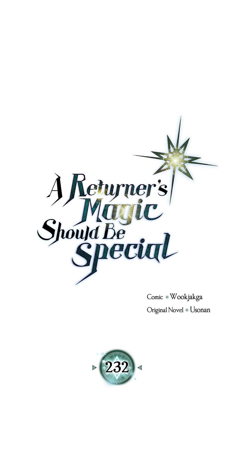 Read A Returner's Magic Should Be Special Manga Online